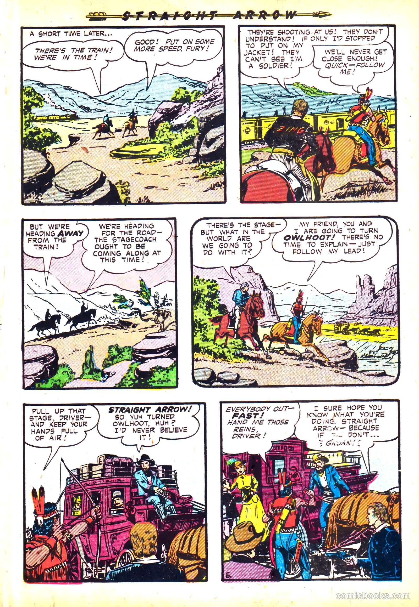 Straight Arrow #29 (1953) — page 31 of 36