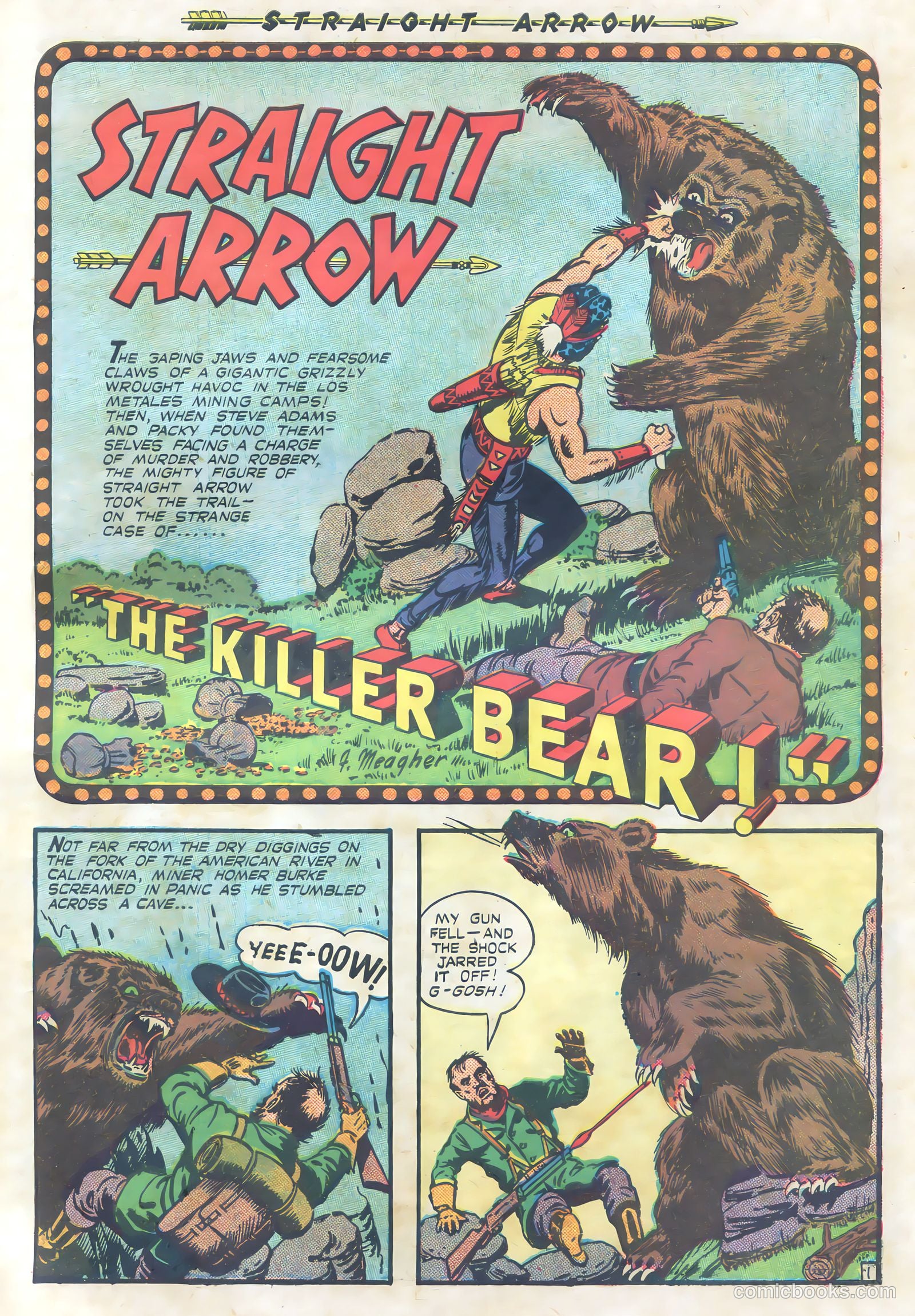 Straight Arrow #3 (1950) — page 3 of 36