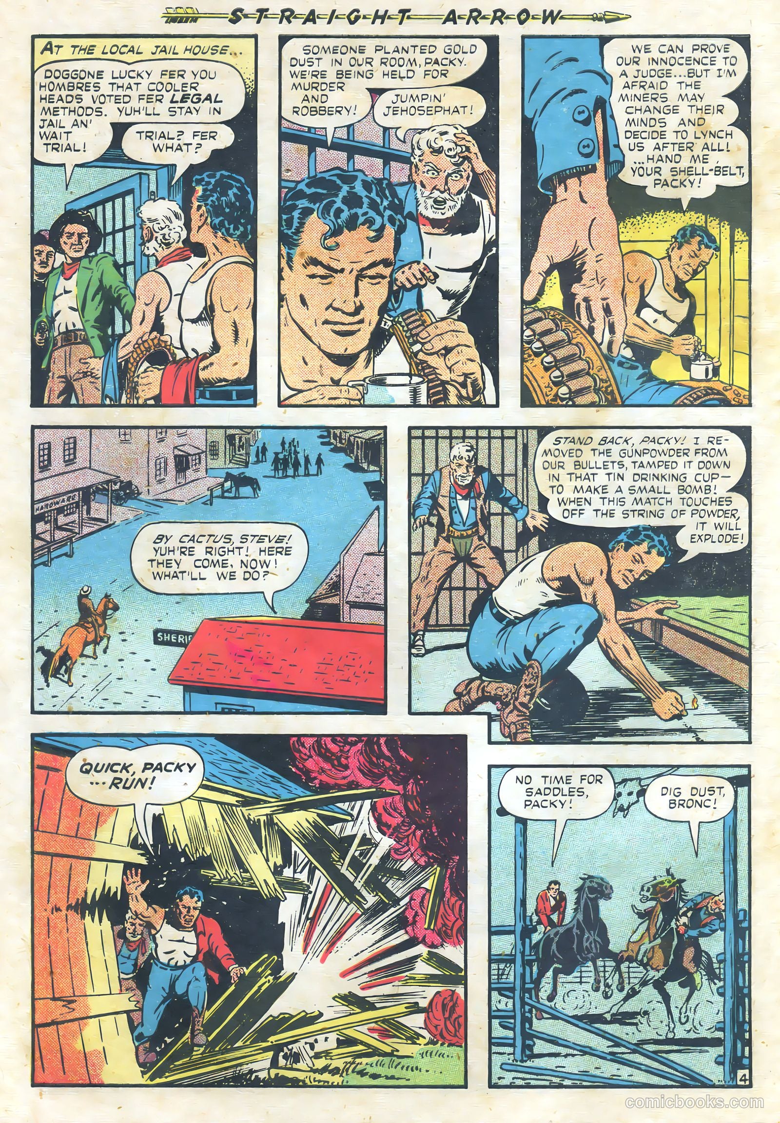 Straight Arrow #3 (1950) — page 6 of 36