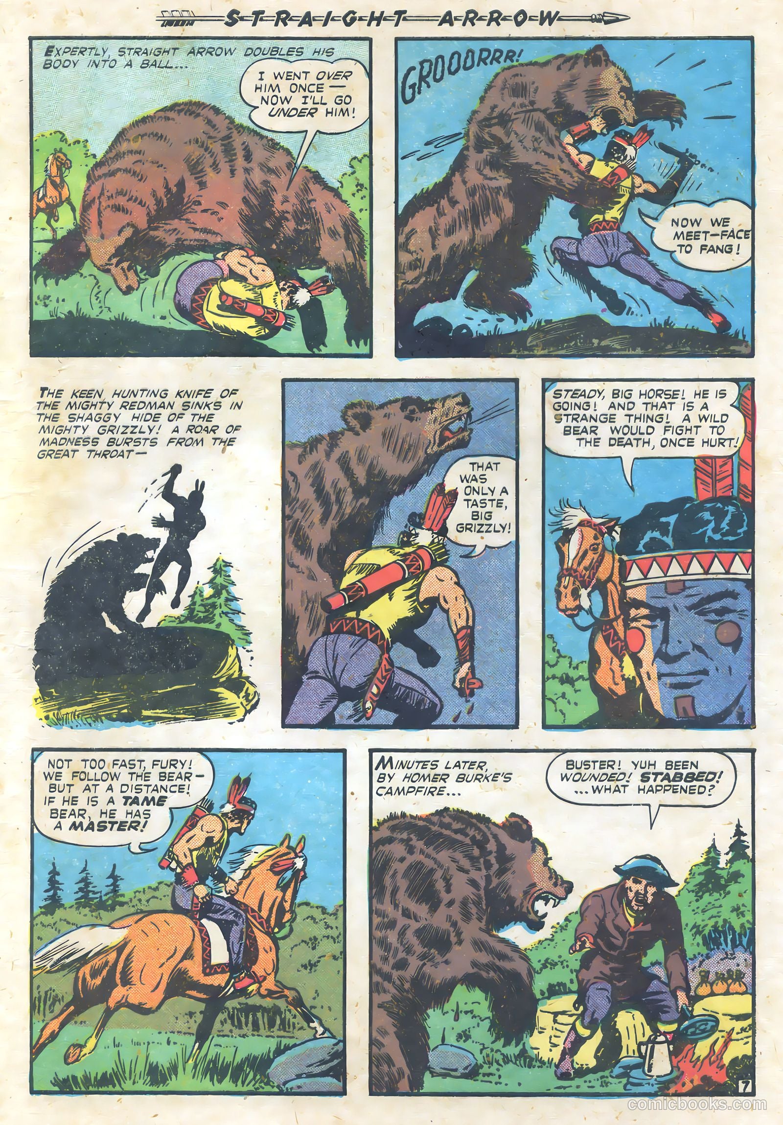 Straight Arrow #3 (1950) — page 9 of 36