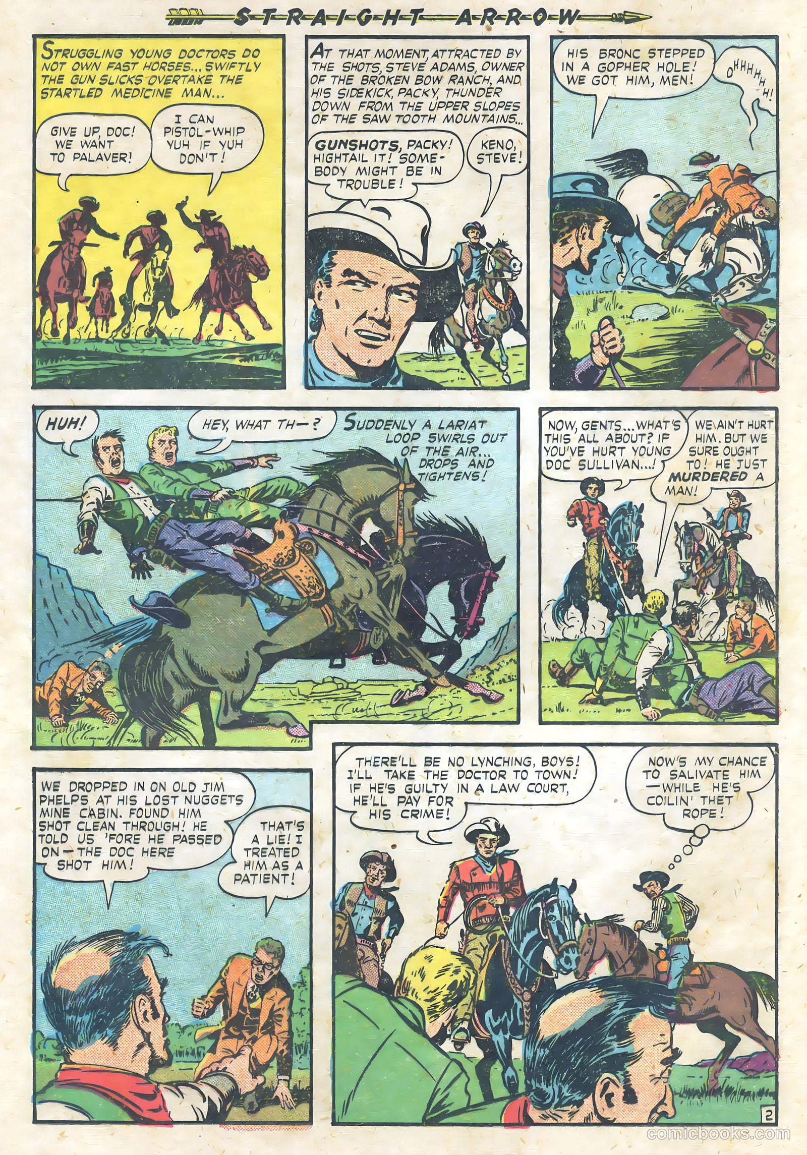 Straight Arrow #3 (1950) — page 12 of 36