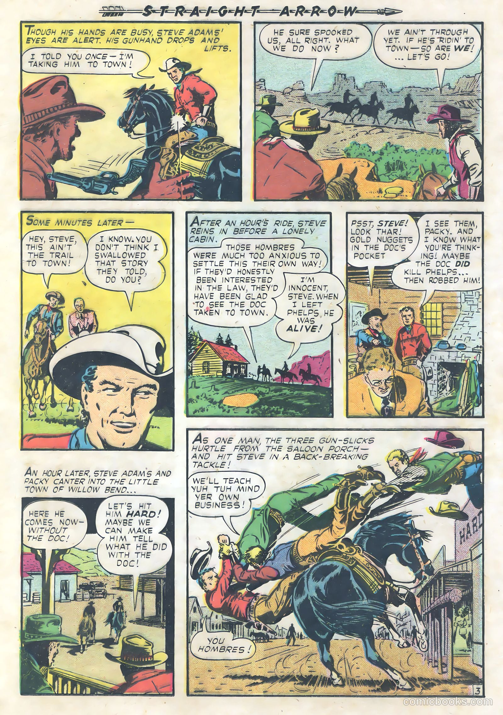 Straight Arrow #3 (1950) — page 13 of 36