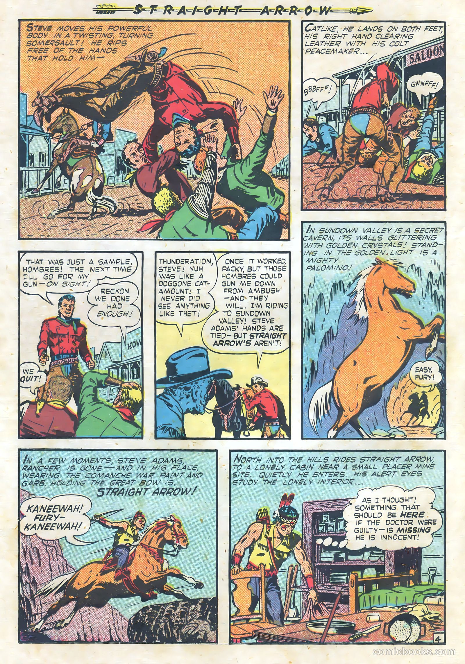 Straight Arrow #3 (1950) — page 14 of 36