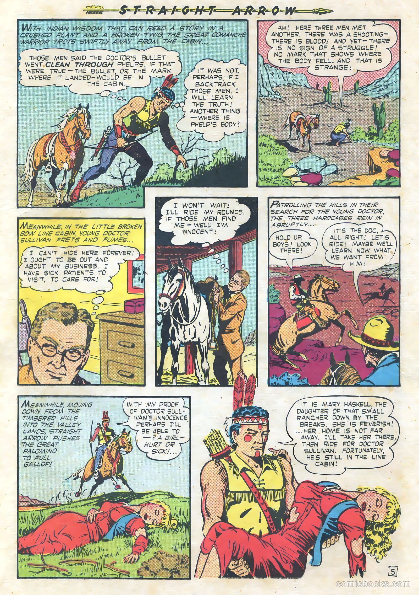 Straight Arrow #3 (1950) — page 15 of 36