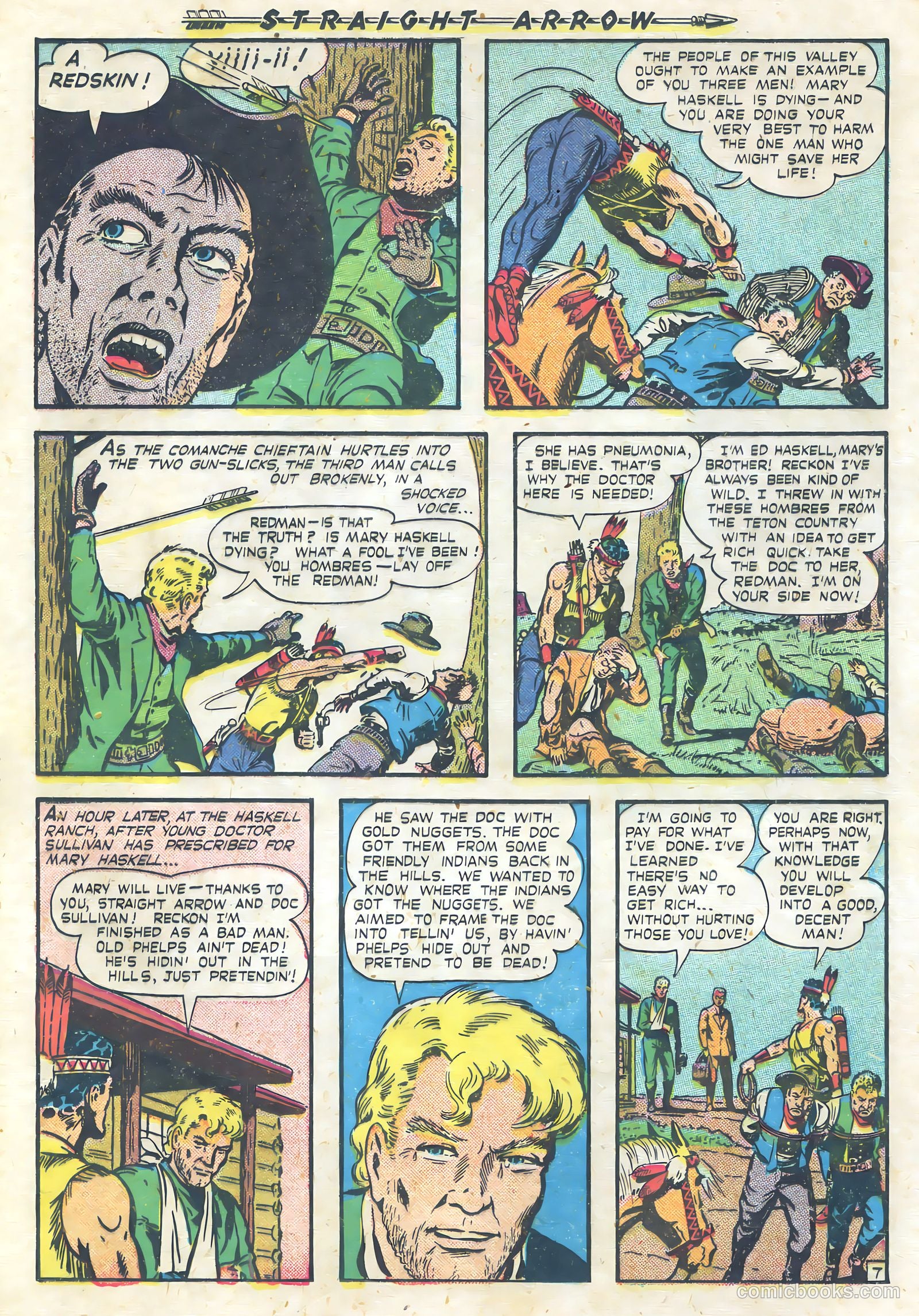 Straight Arrow #3 (1950) — page 17 of 36