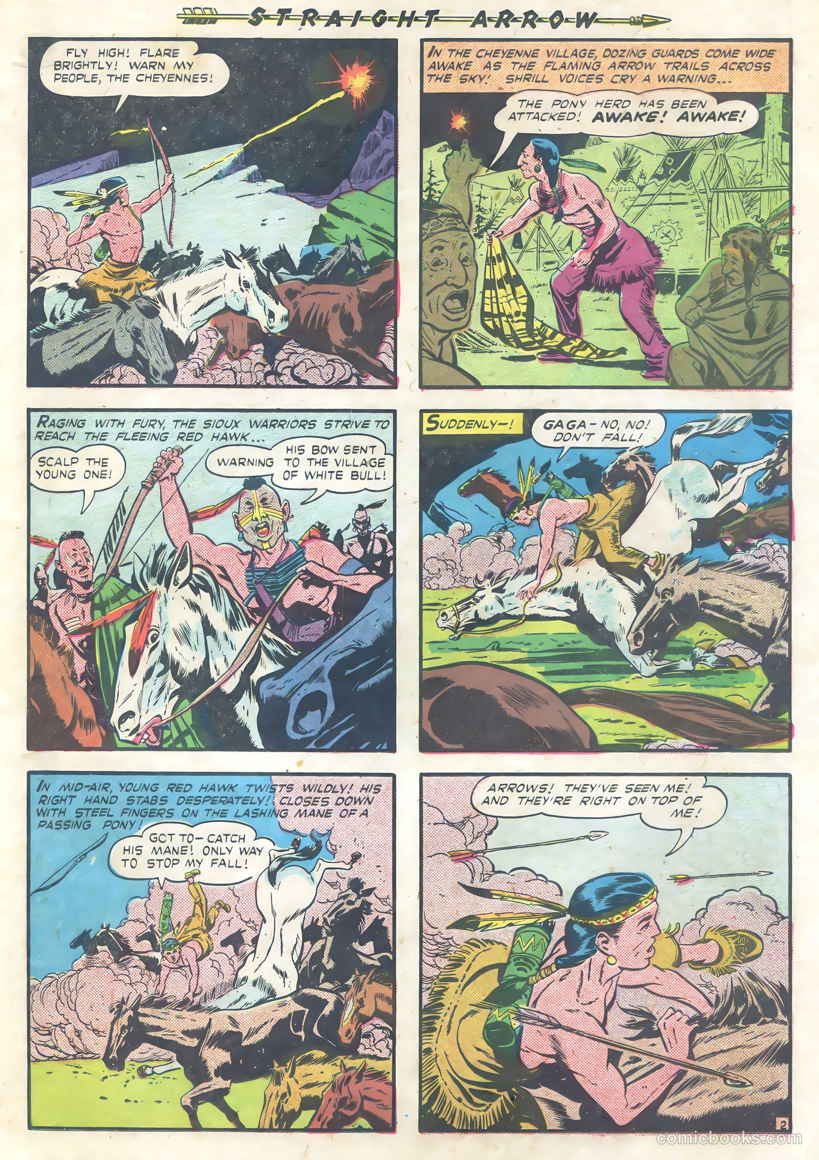 Straight Arrow #3 (1950) — page 19 of 36