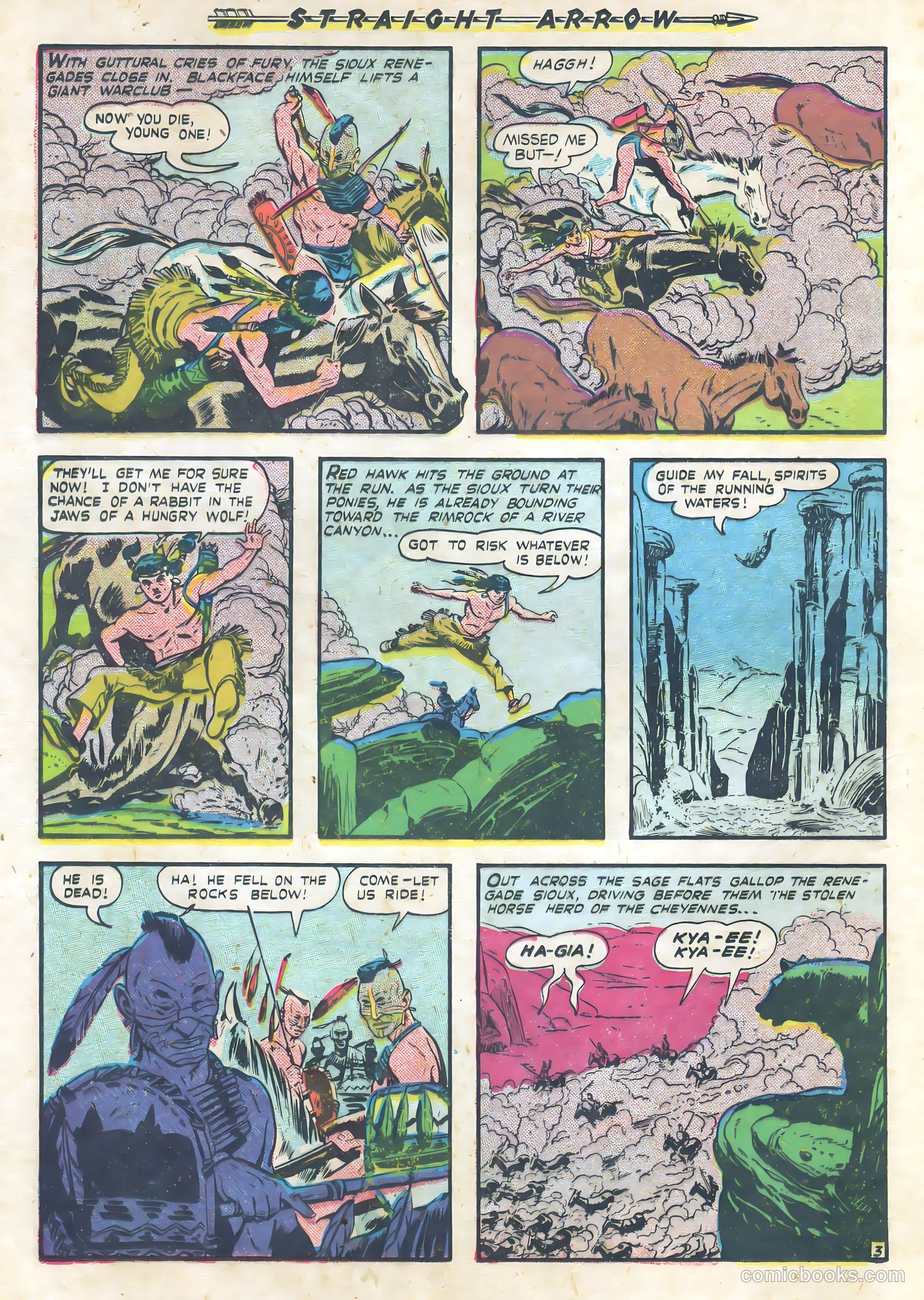 Straight Arrow #3 (1950) — page 20 of 36