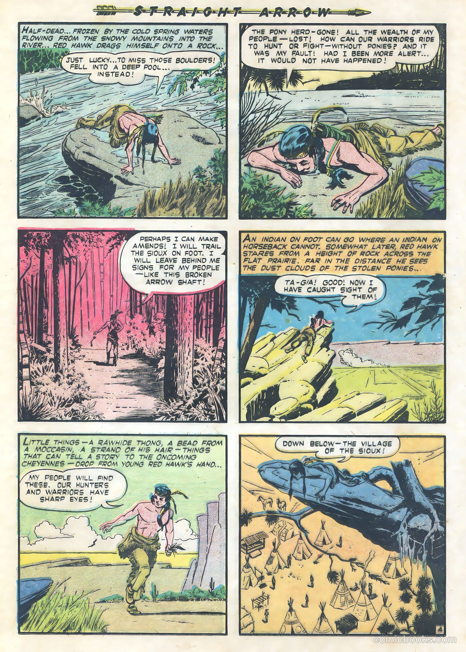 Straight Arrow #3 (1950) — page 21 of 36