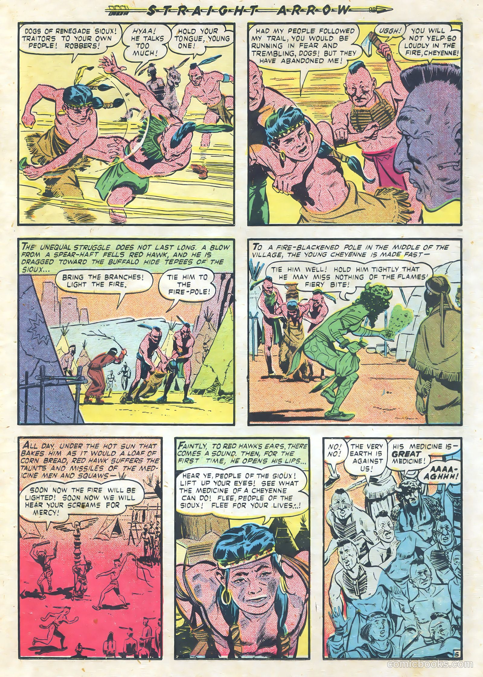 Straight Arrow #3 (1950) — page 23 of 36