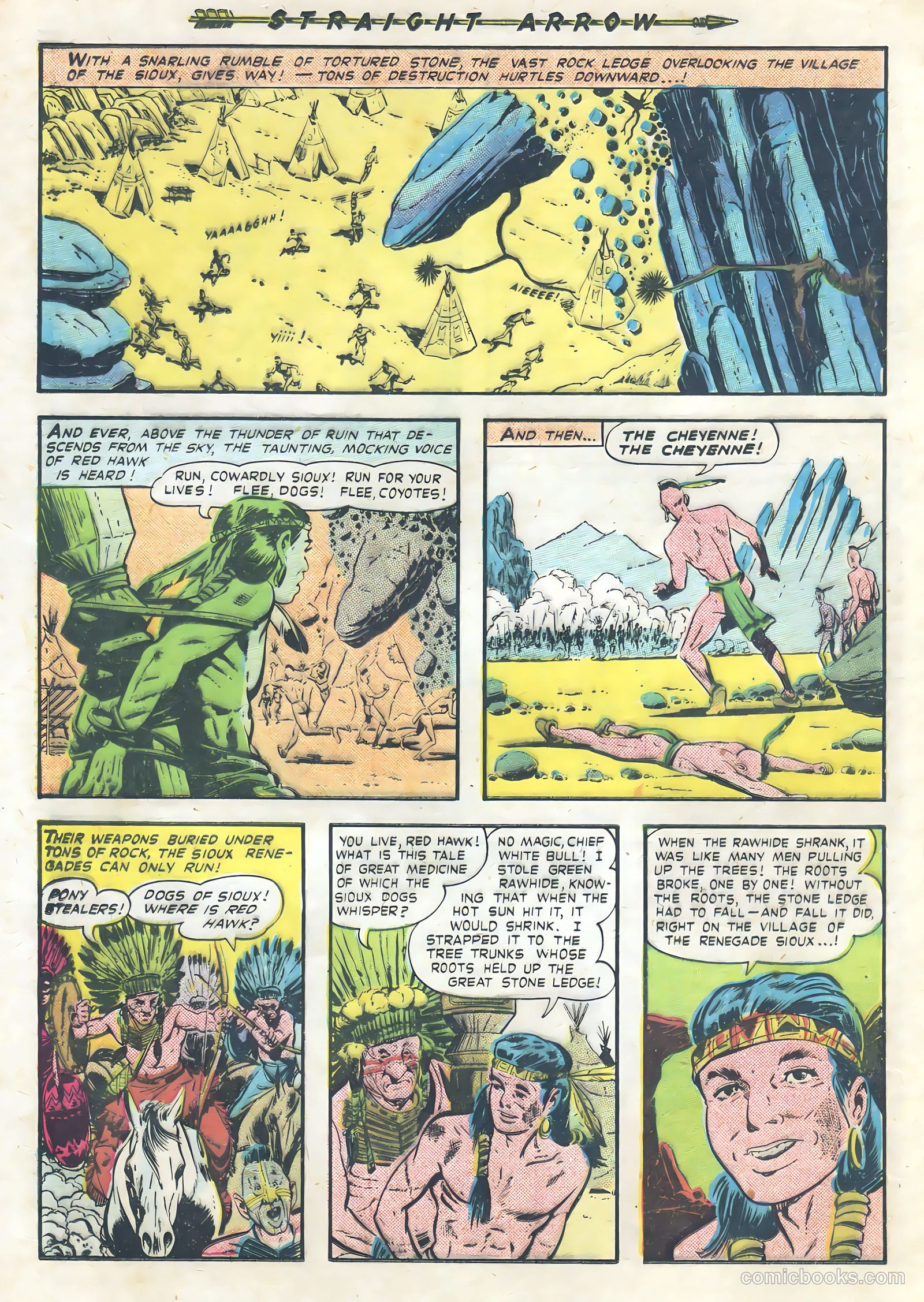 Straight Arrow #3 (1950) — page 24 of 36