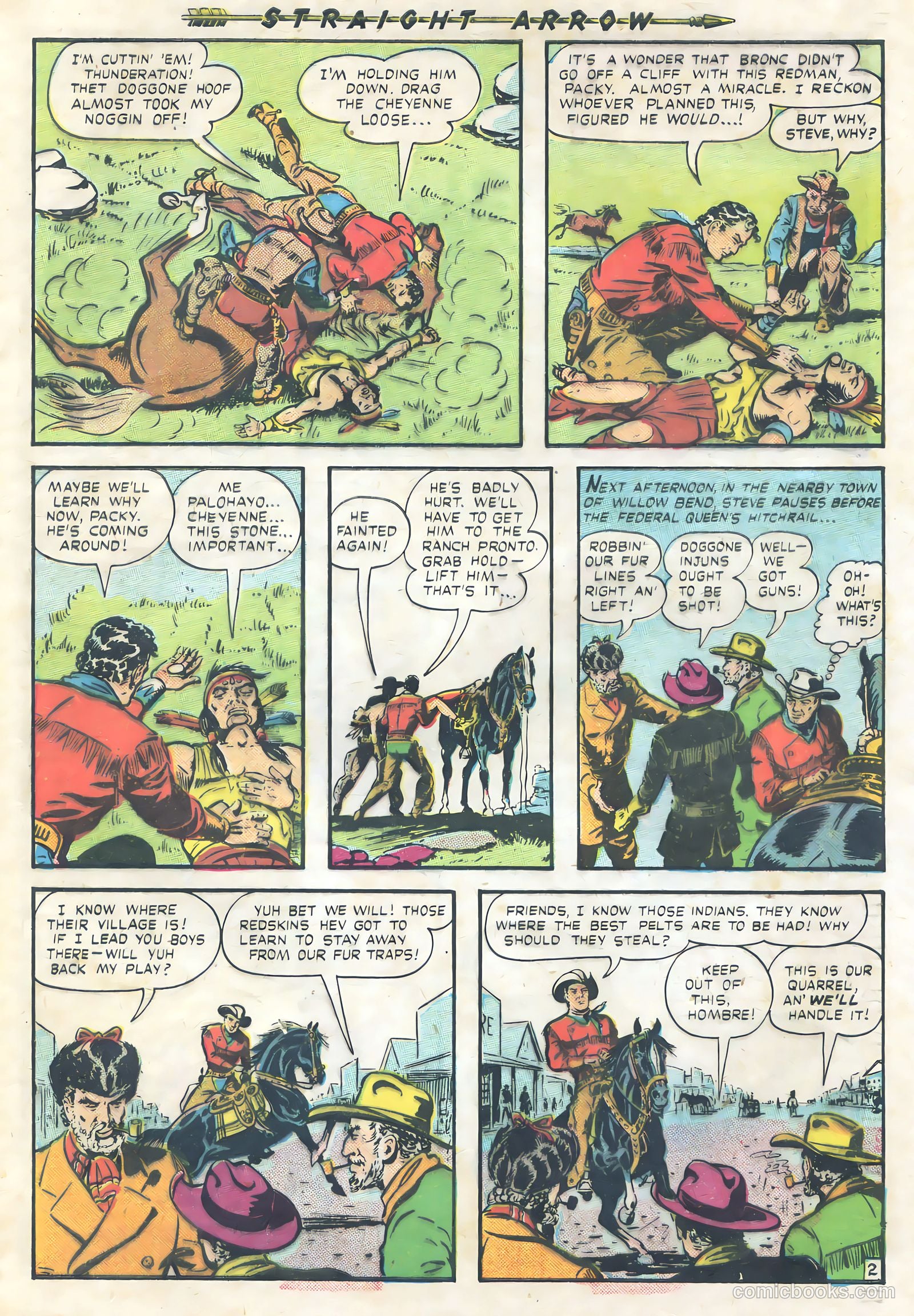 Straight Arrow #3 (1950) — page 29 of 36