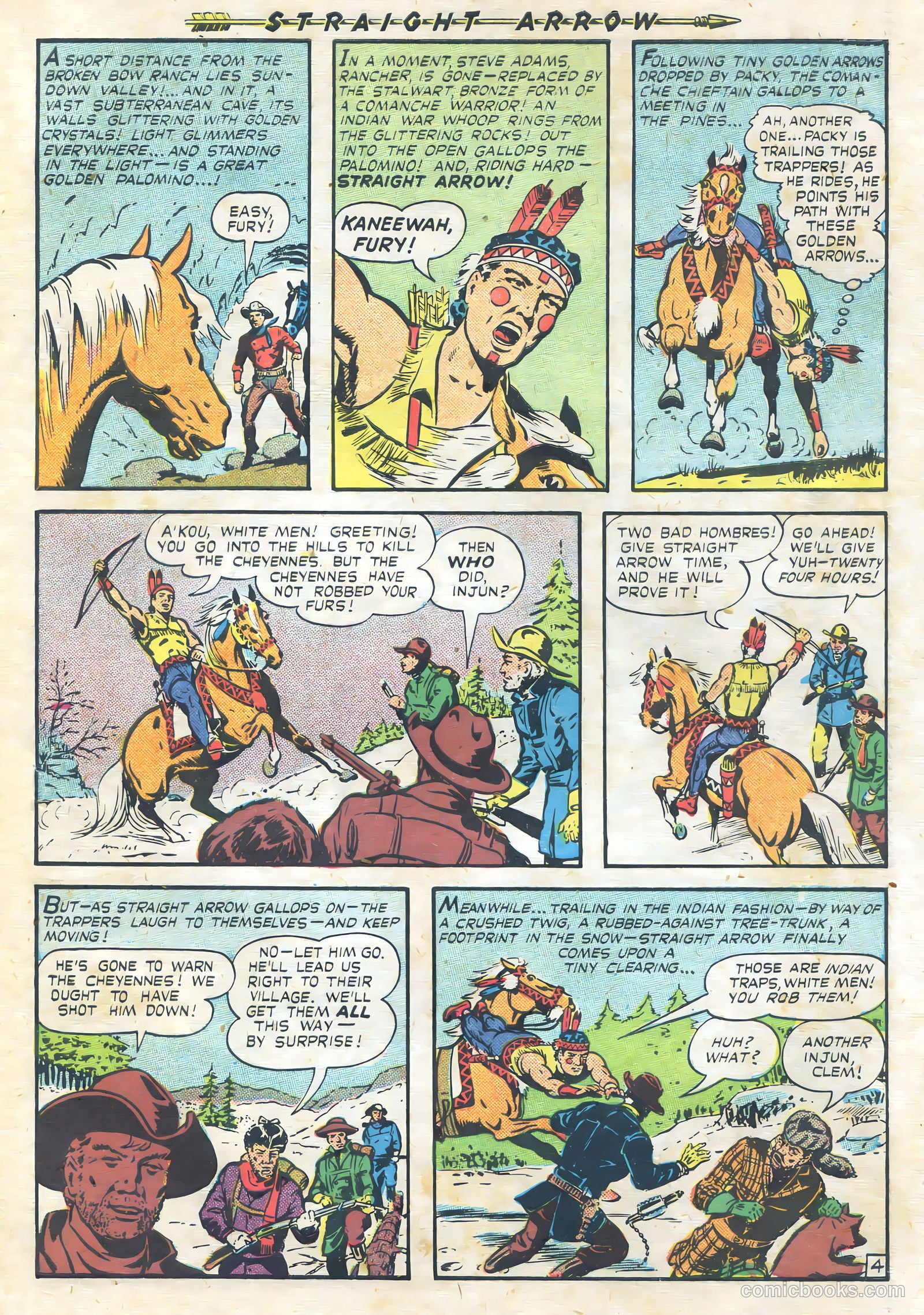 Straight Arrow #3 (1950) — page 31 of 36