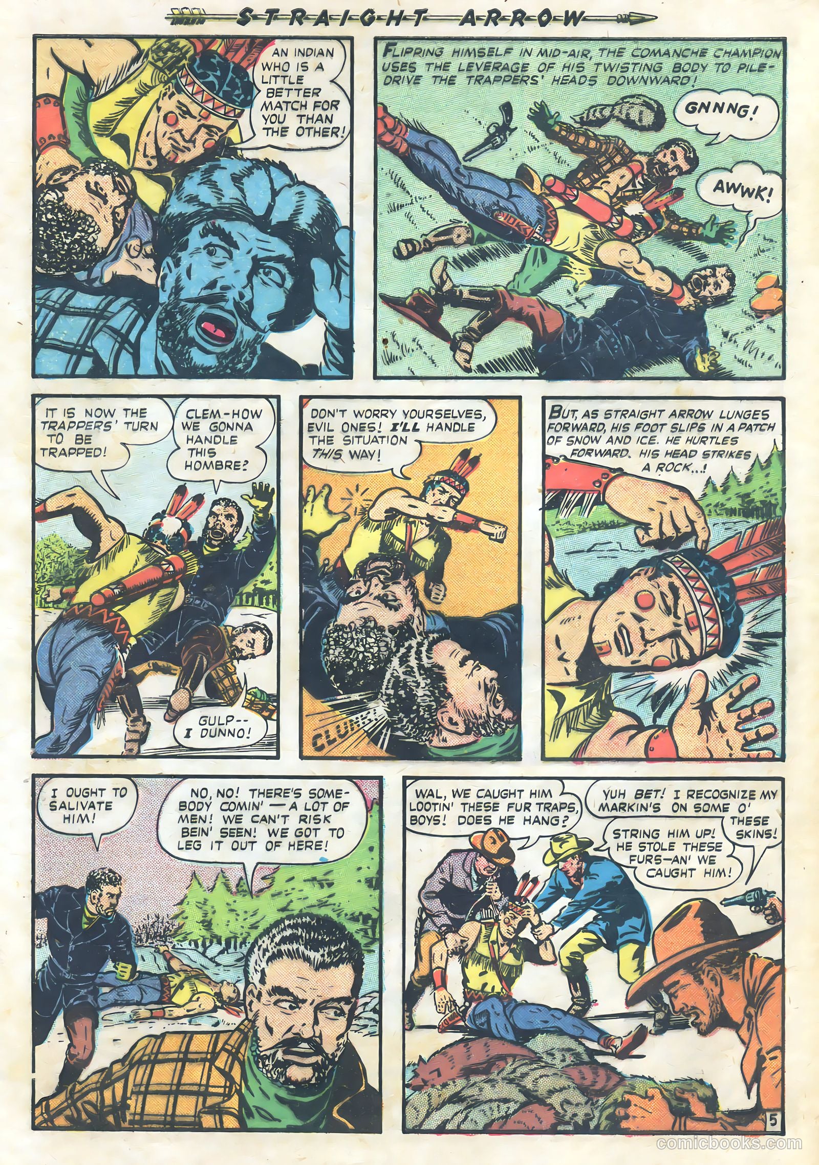 Straight Arrow #3 (1950) — page 32 of 36