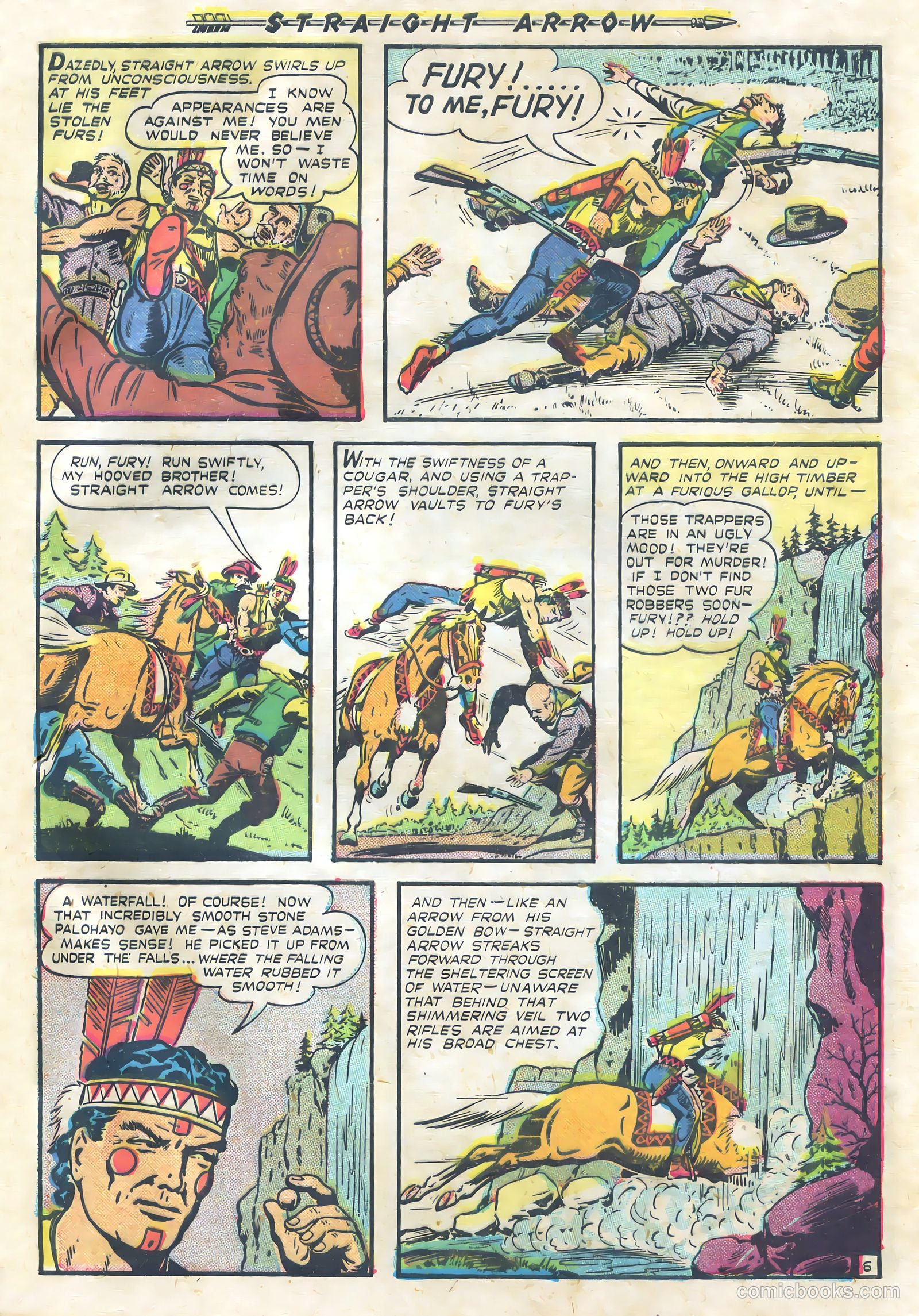 Straight Arrow #3 (1950) — page 33 of 36