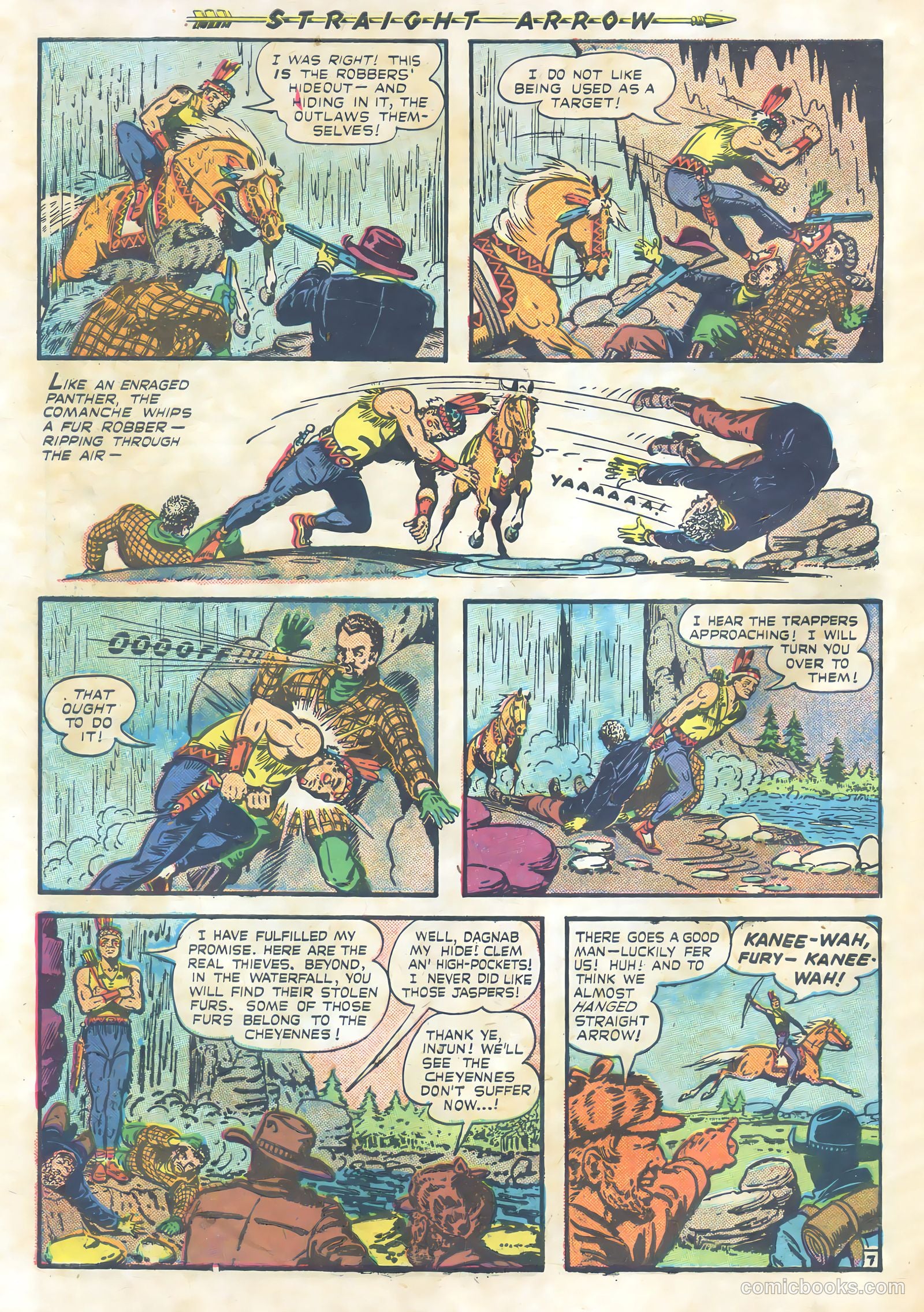Straight Arrow #3 (1950) — page 34 of 36