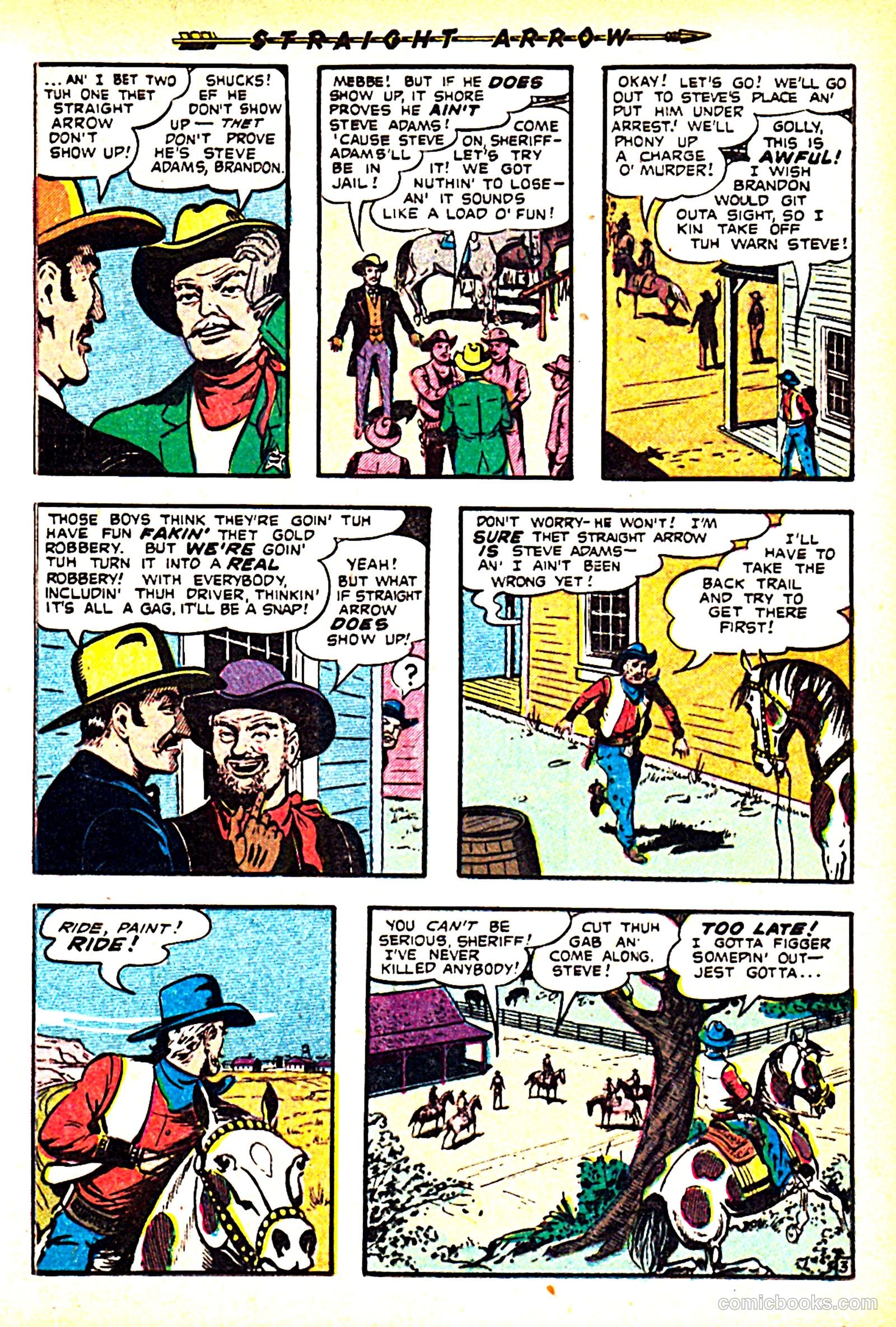 Straight Arrow #30 (1953) — page 13 of 36