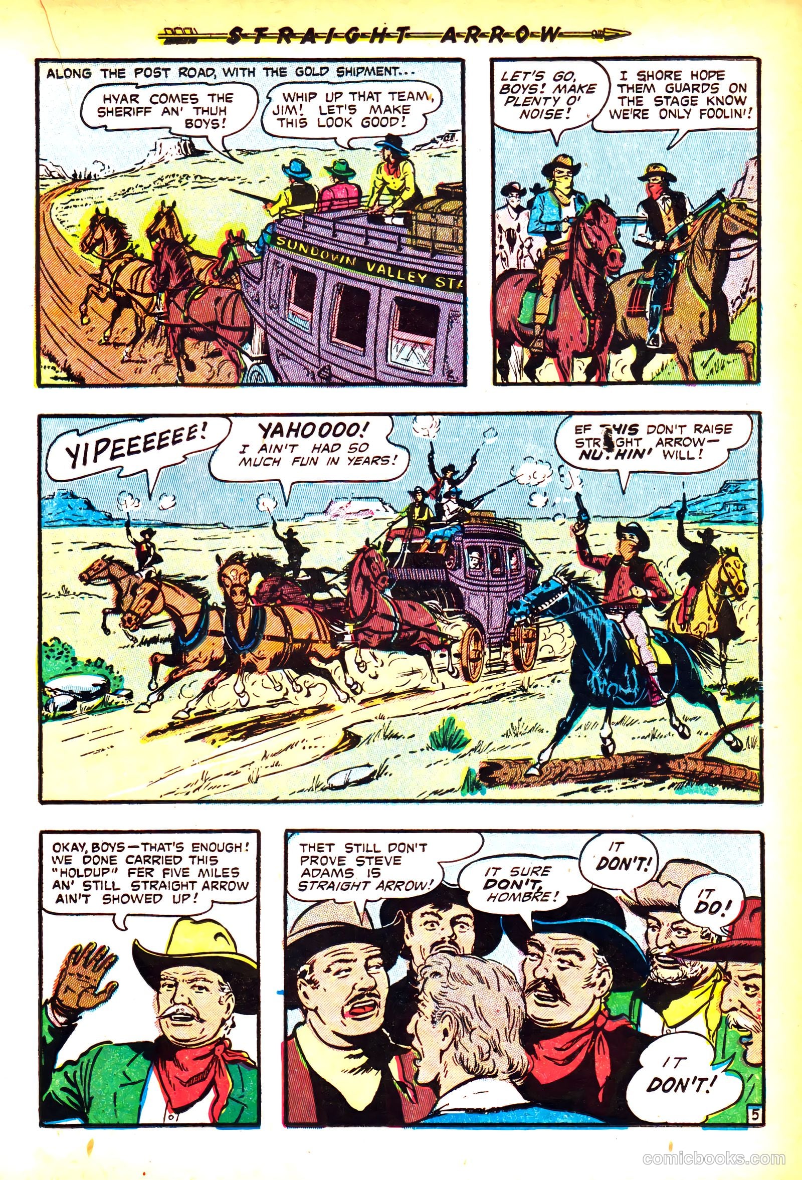 Straight Arrow #30 (1953) — page 15 of 36