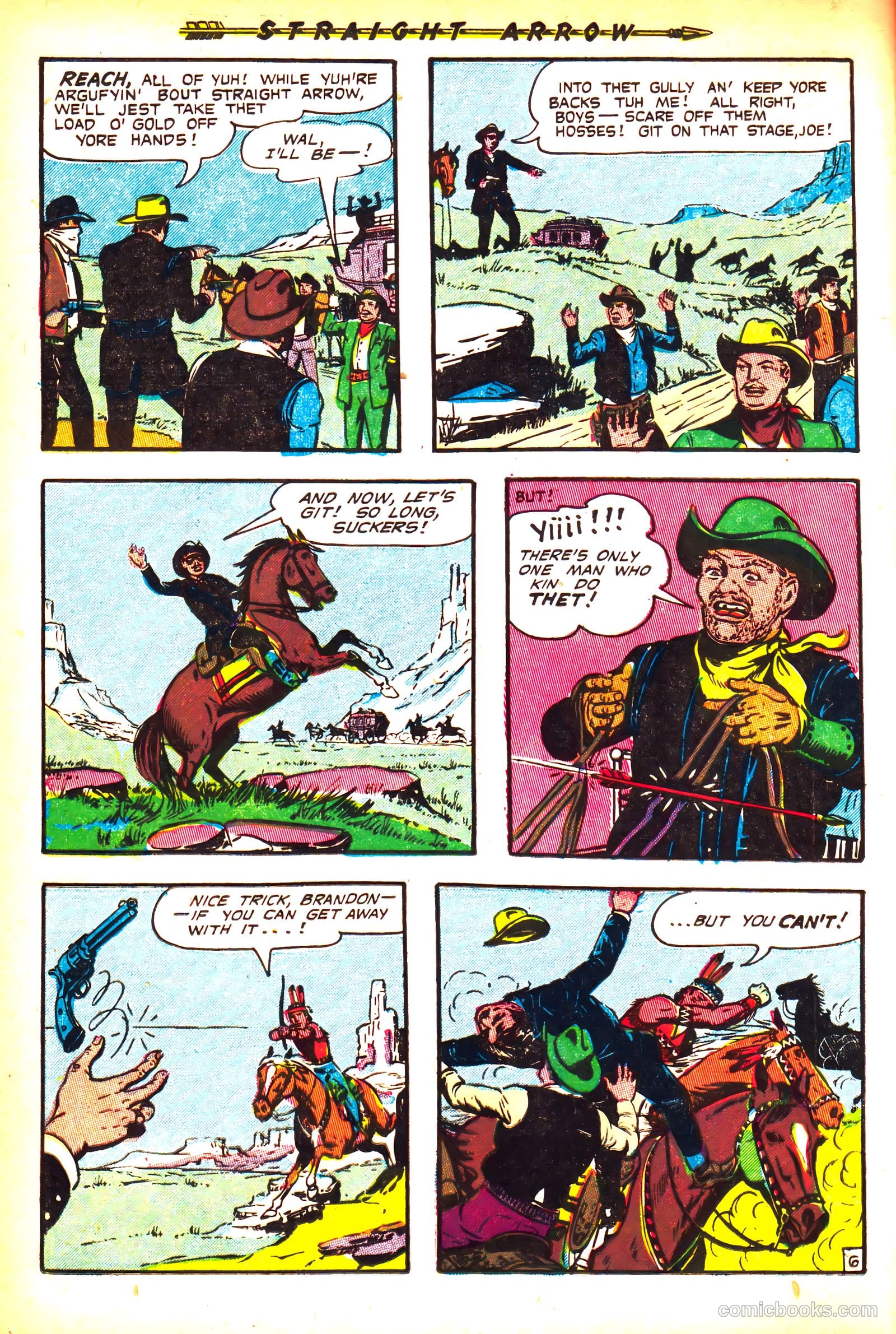 Straight Arrow #30 (1953) — page 16 of 36