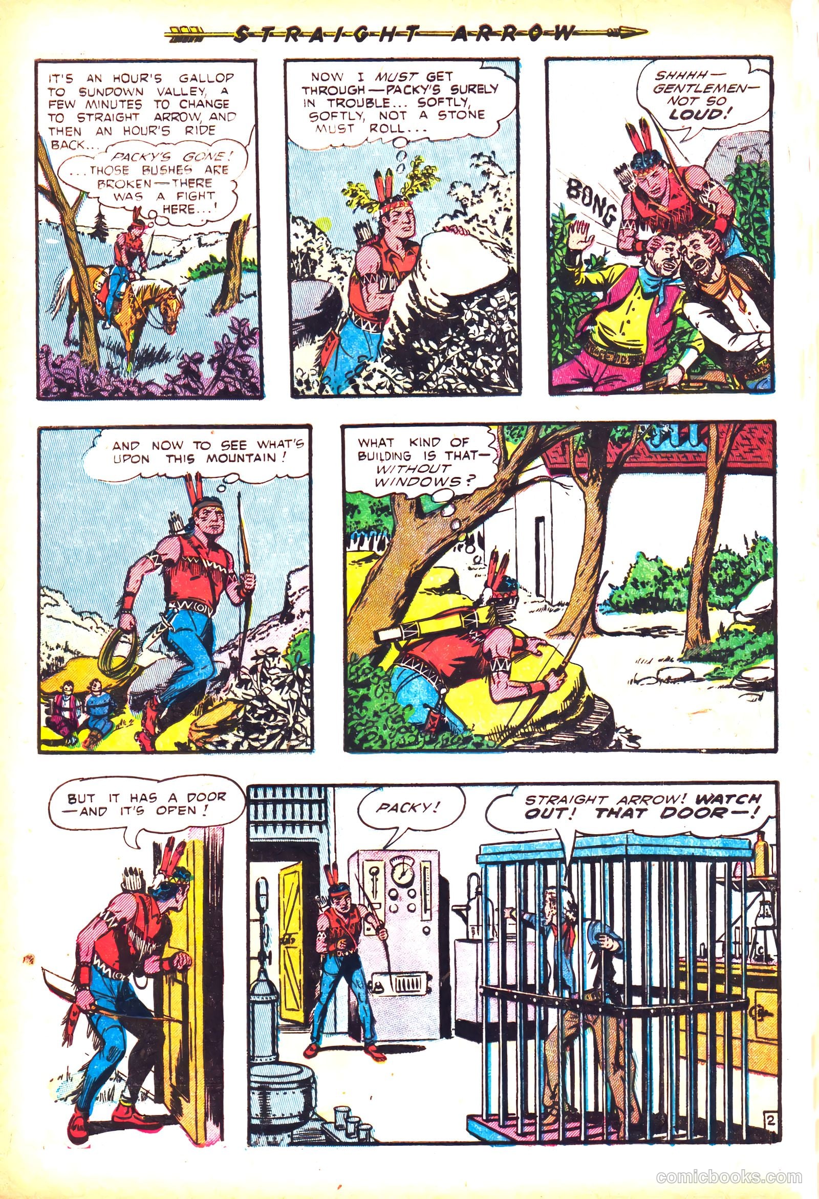 Straight Arrow #30 (1953) — page 28 of 36