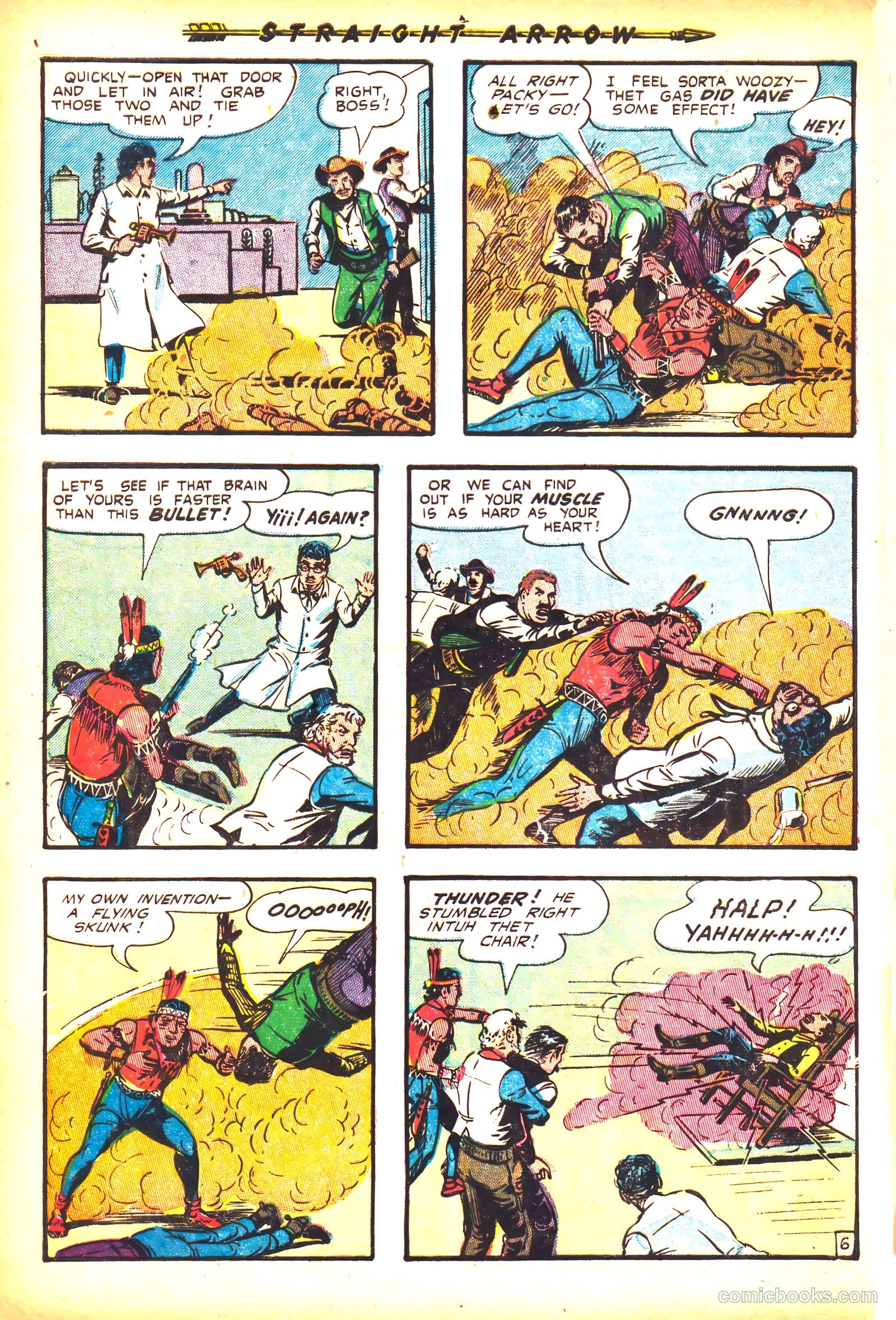 Straight Arrow #30 (1953) — page 32 of 36