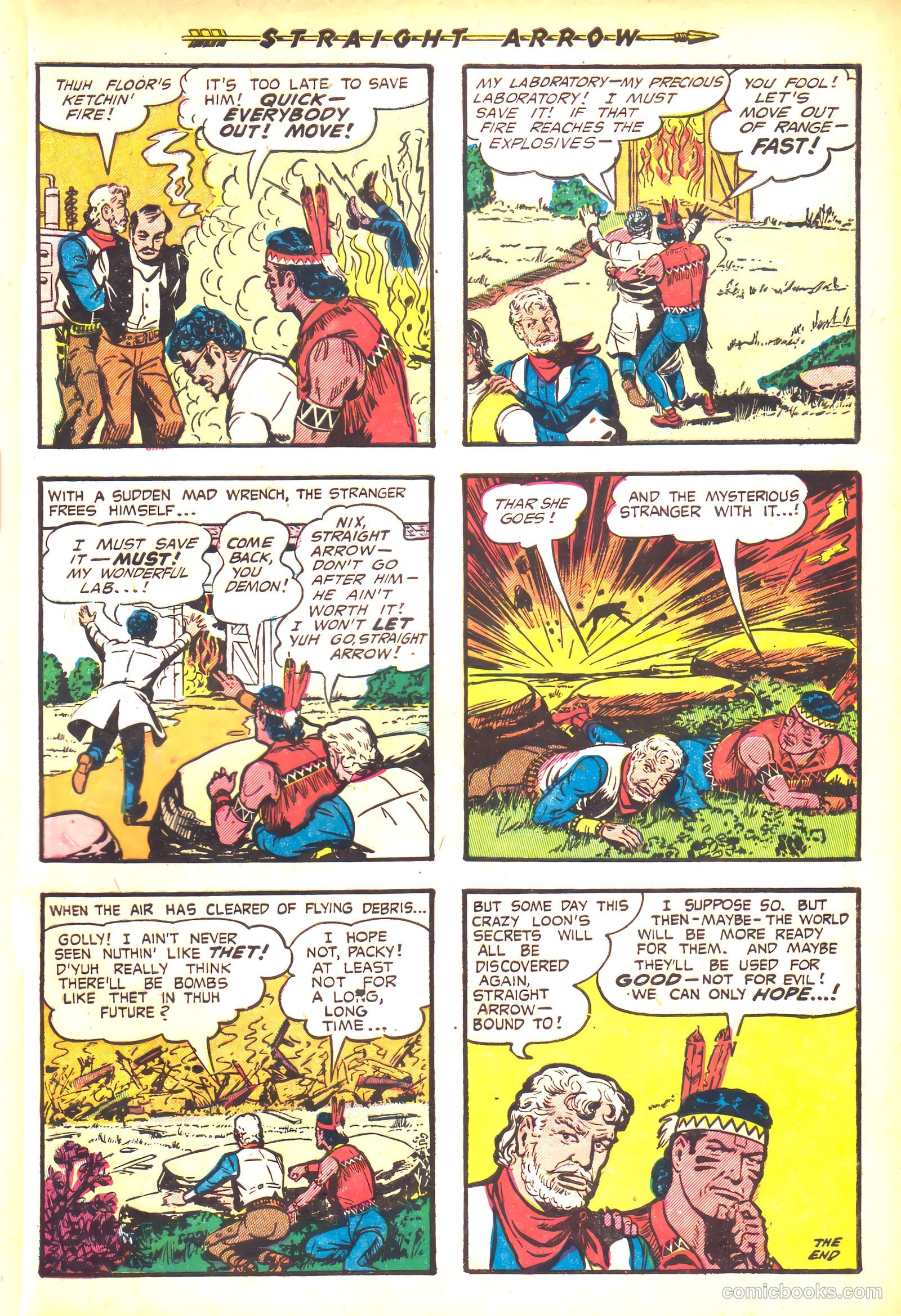 Straight Arrow #30 (1953) — page 33 of 36