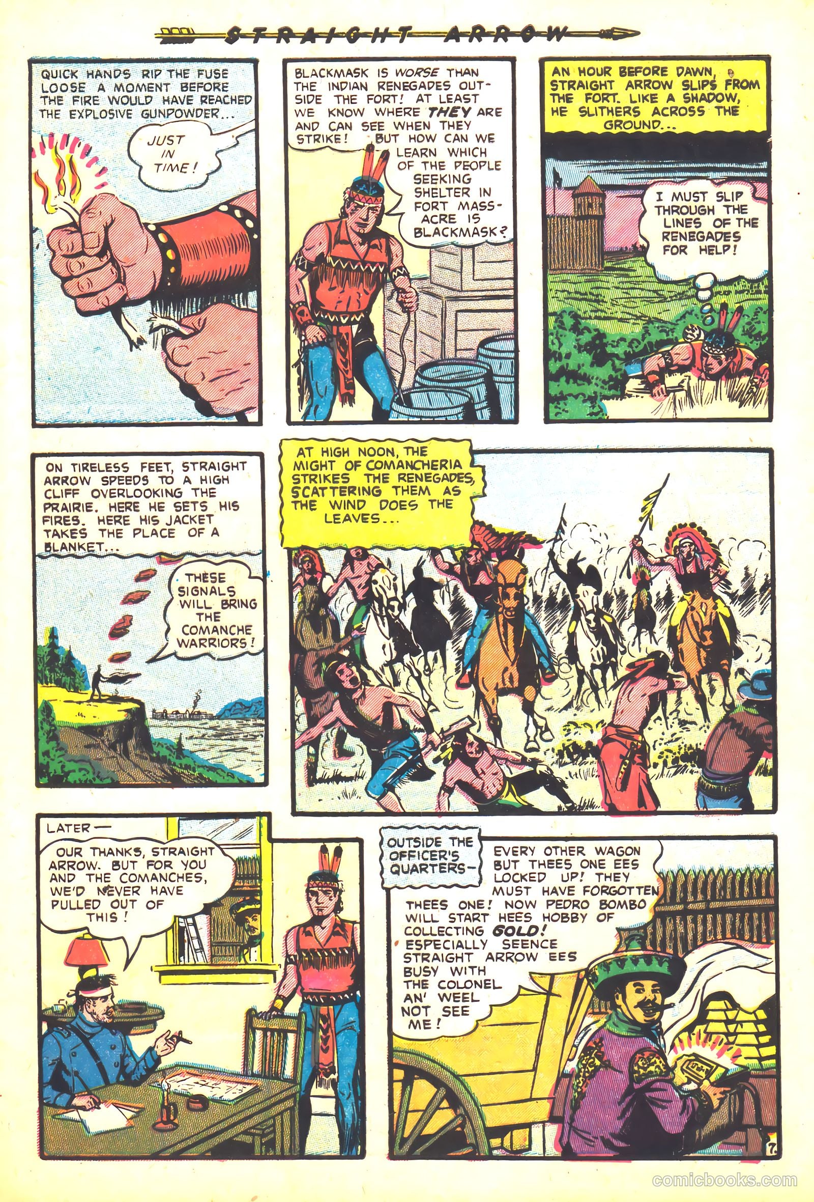 Straight Arrow #31 (1953) — page 9 of 36