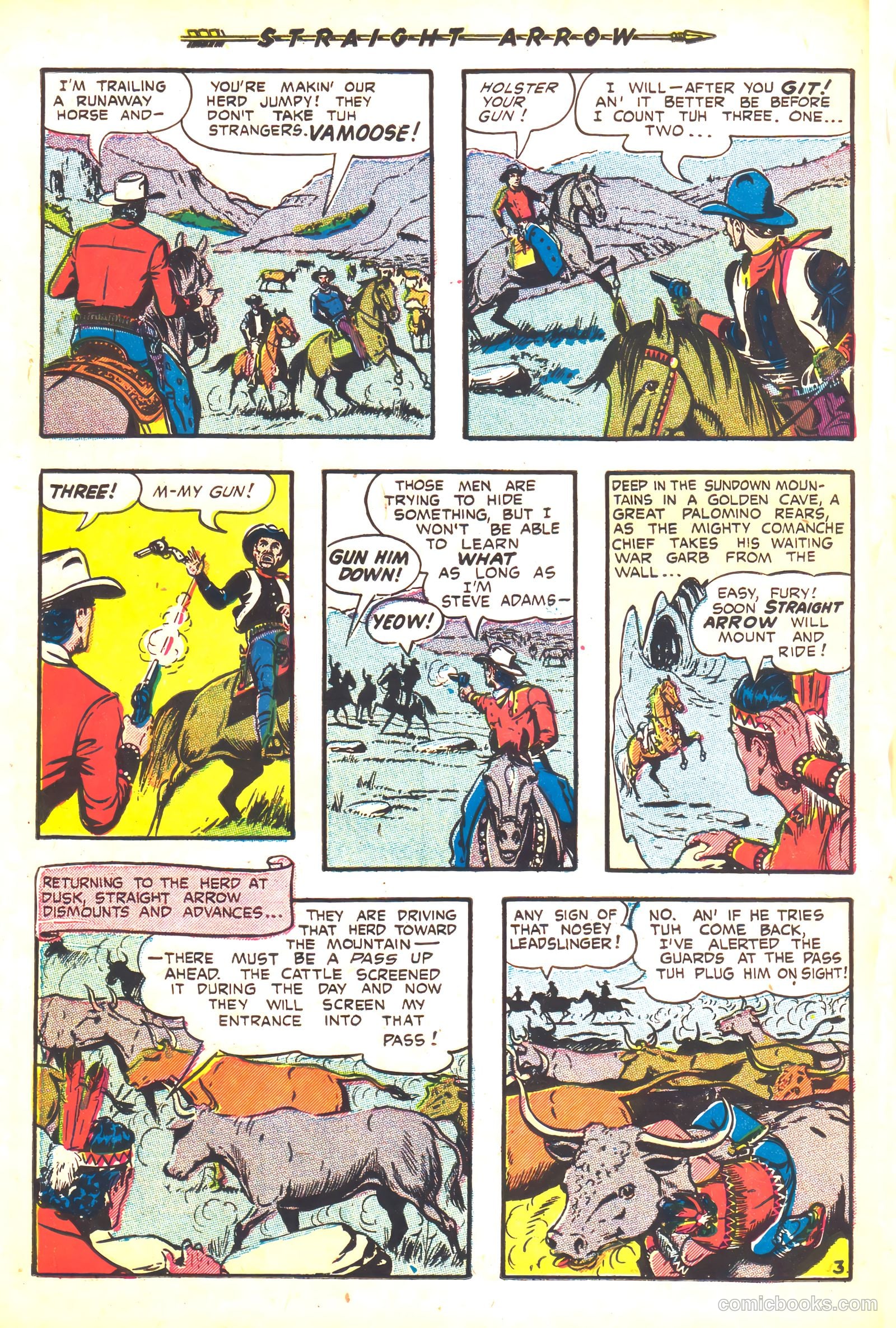 Straight Arrow #31 (1953) — page 22 of 36