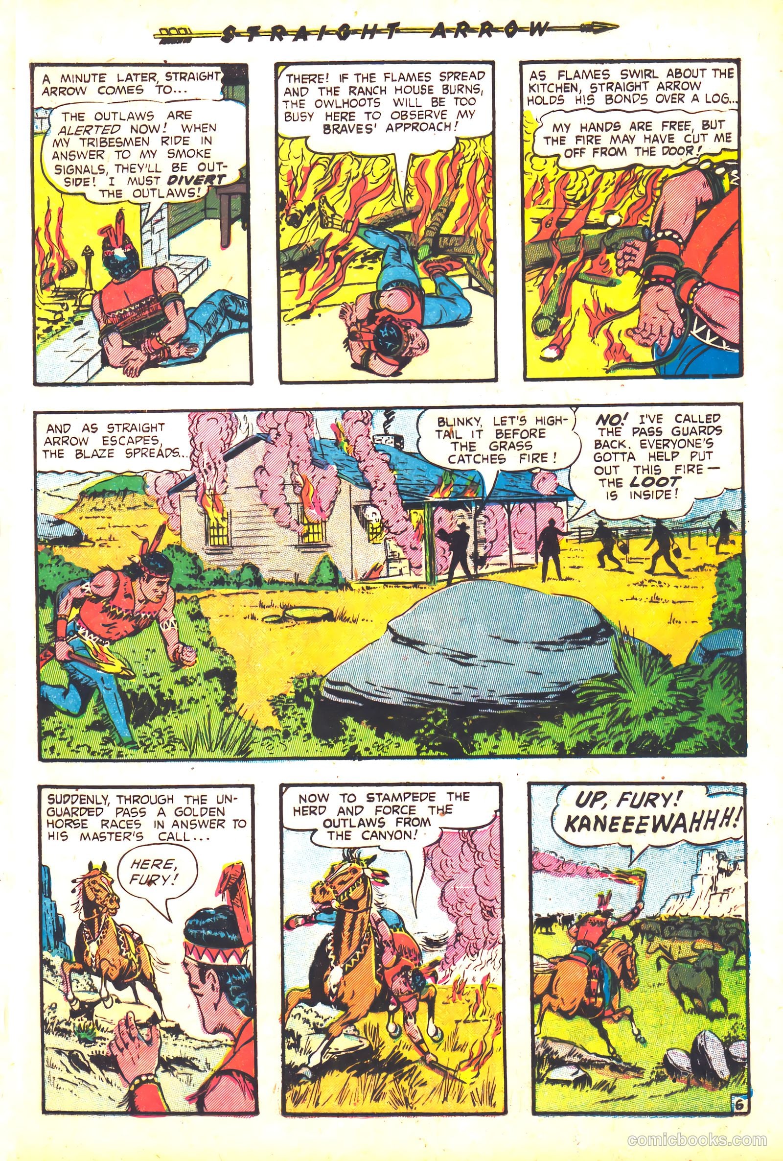 Straight Arrow #31 (1953) — page 25 of 36