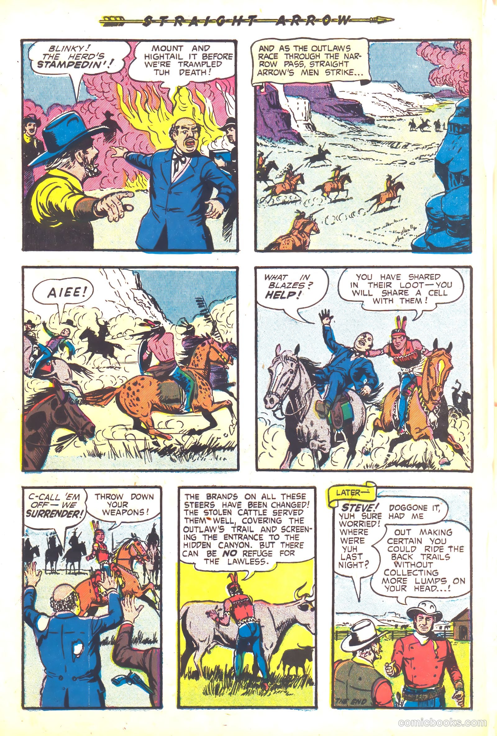 Straight Arrow #31 (1953) — page 26 of 36