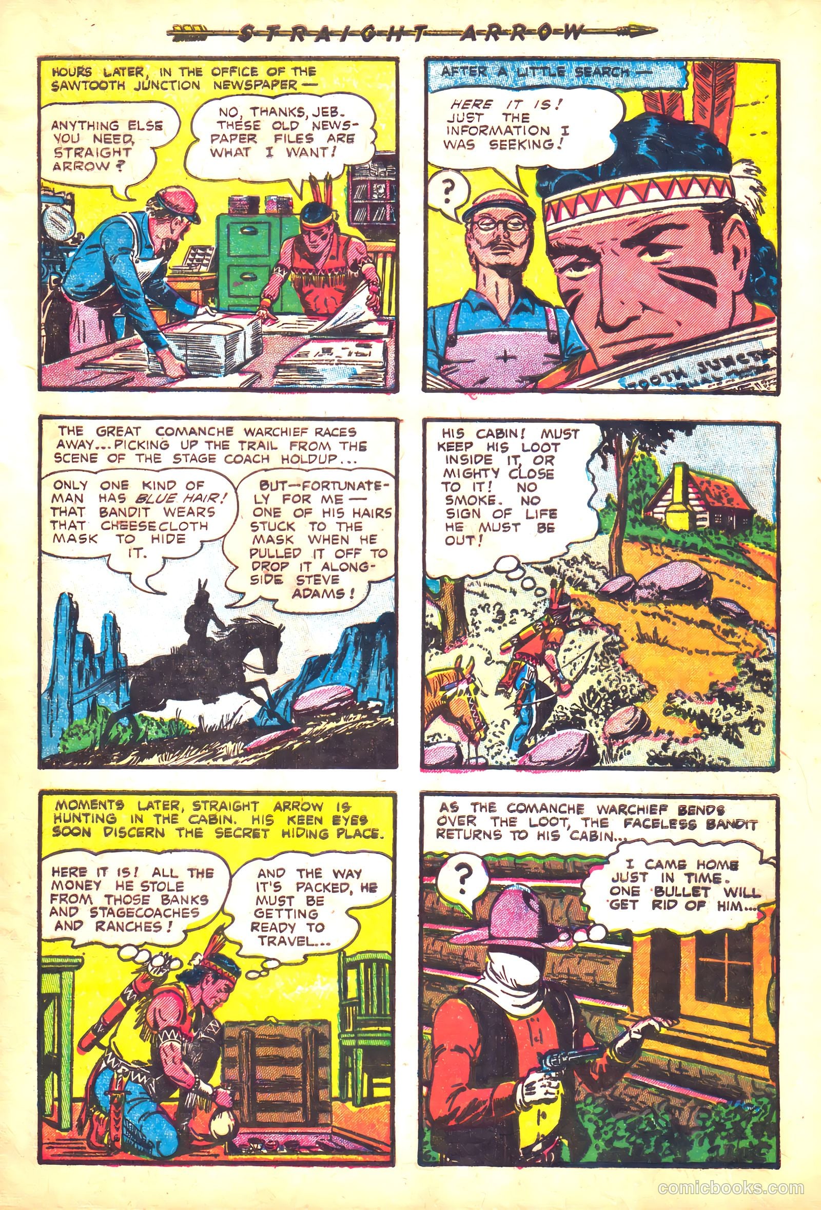 Straight Arrow #32 (1953) — page 9 of 36