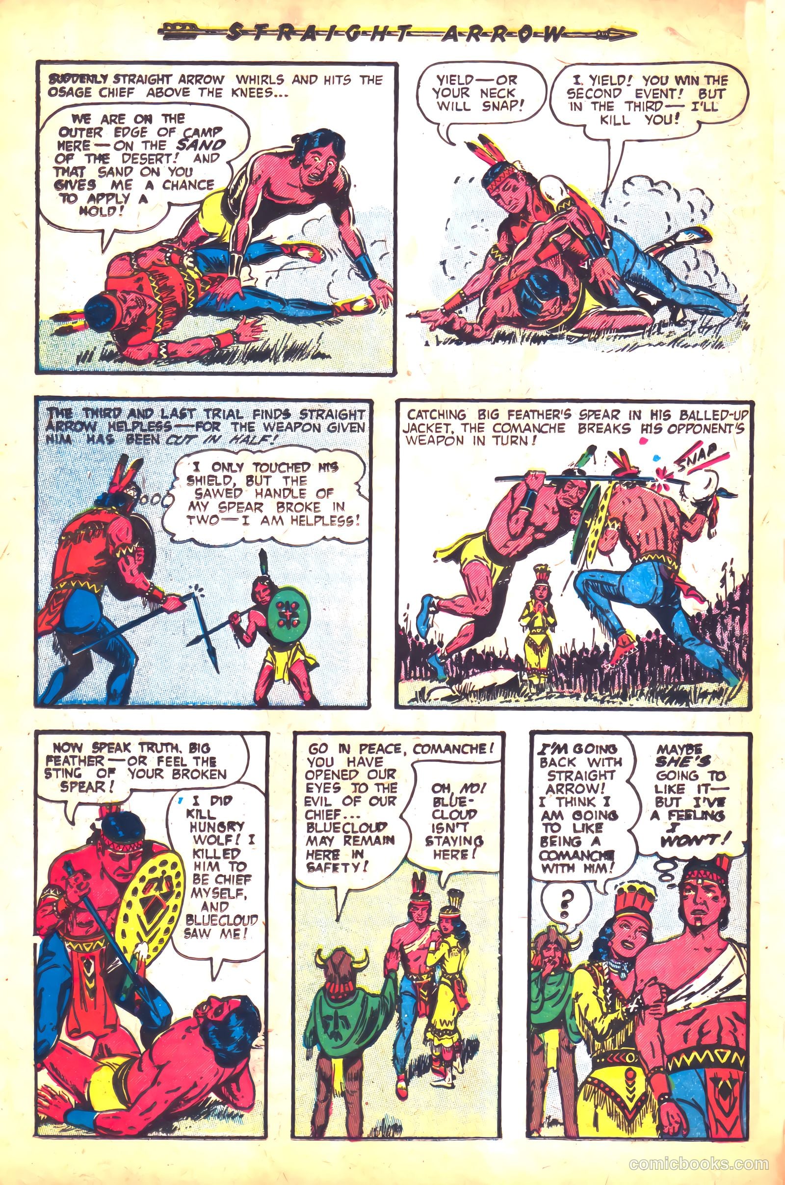Straight Arrow #32 (1953) — page 18 of 36
