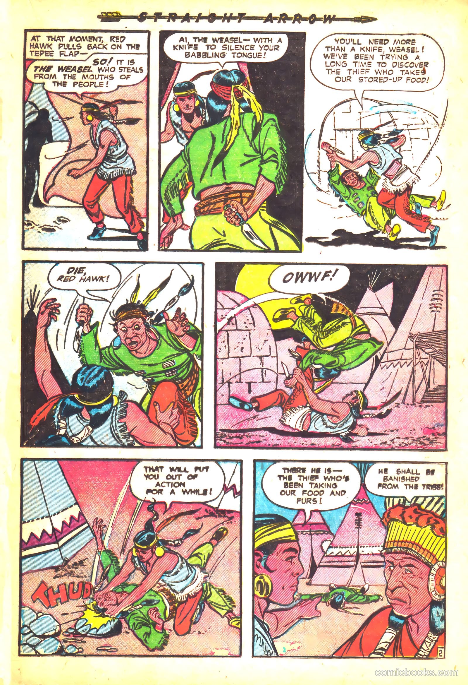 Straight Arrow #32 (1953) — page 21 of 36