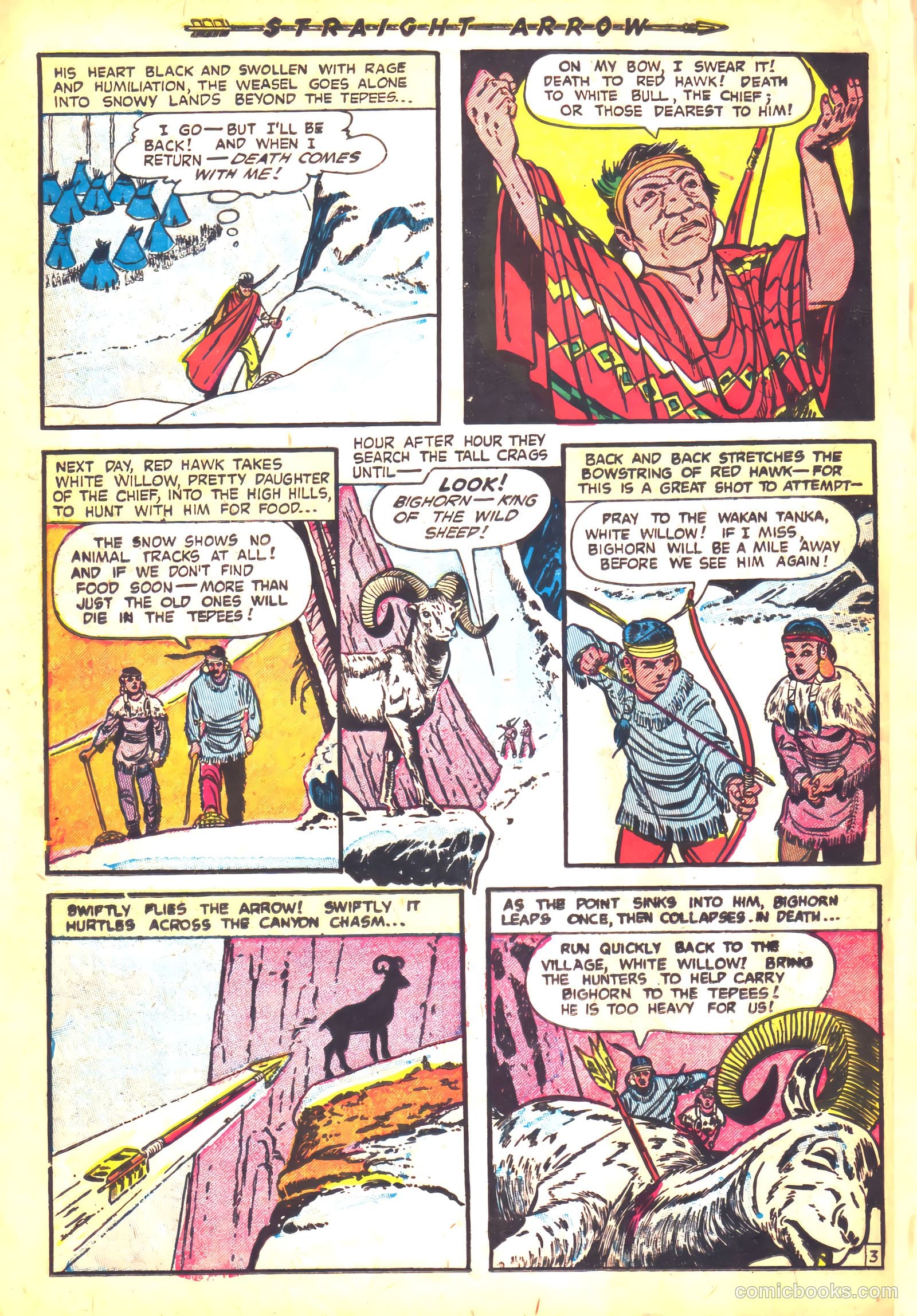 Straight Arrow #32 (1953) — page 22 of 36