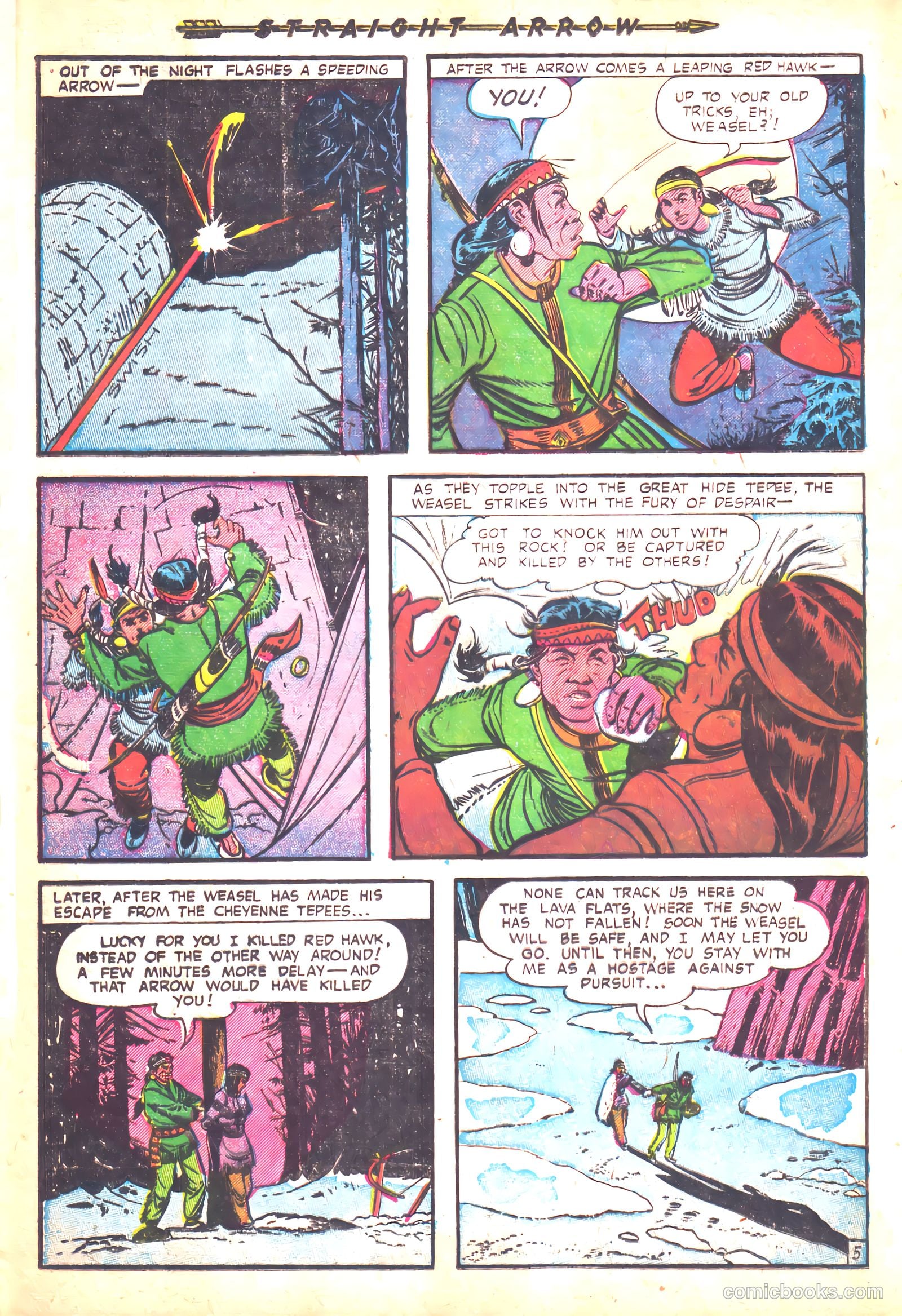 Straight Arrow #32 (1953) — page 25 of 36