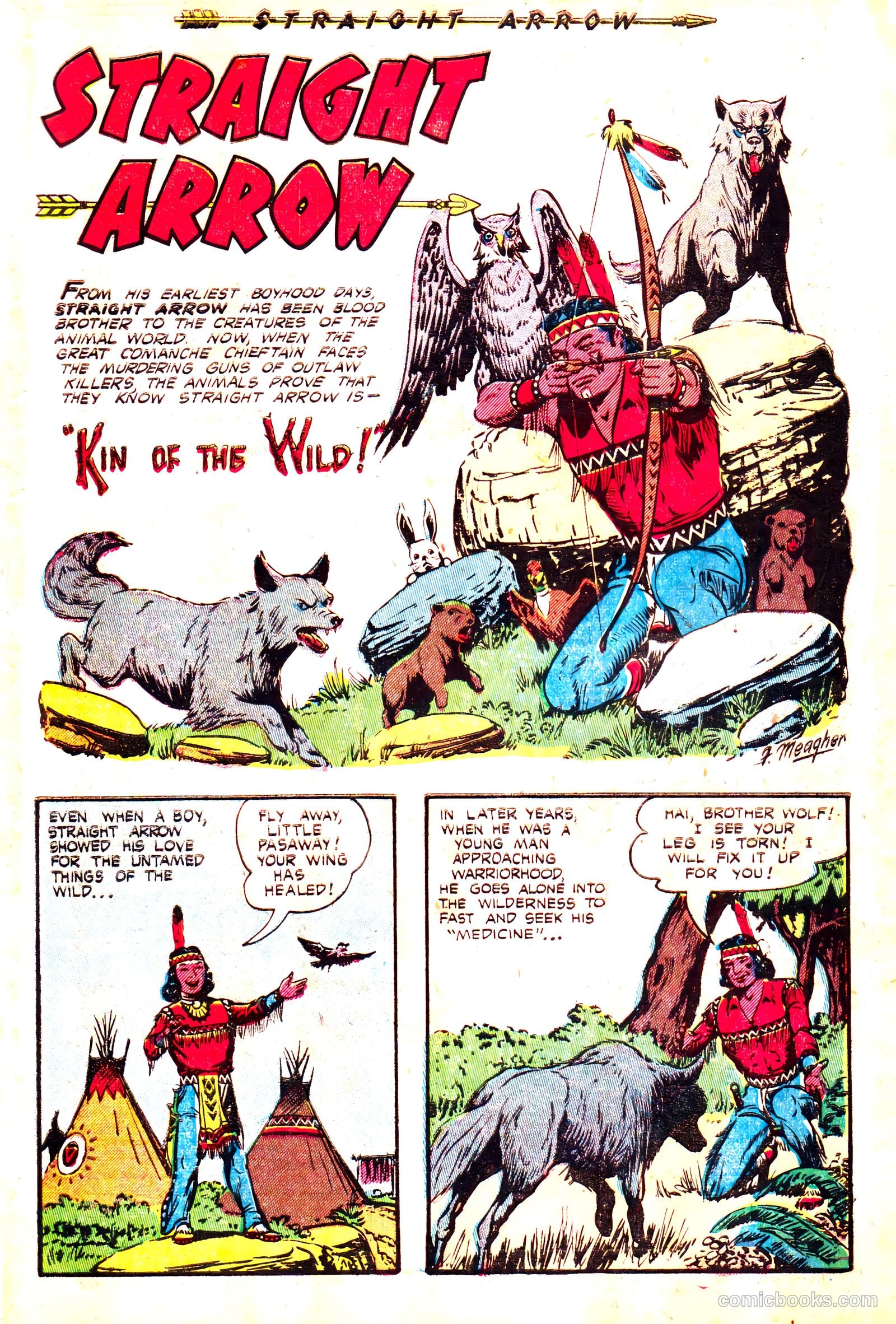 Straight Arrow #33 (1953) — page 3 of 36