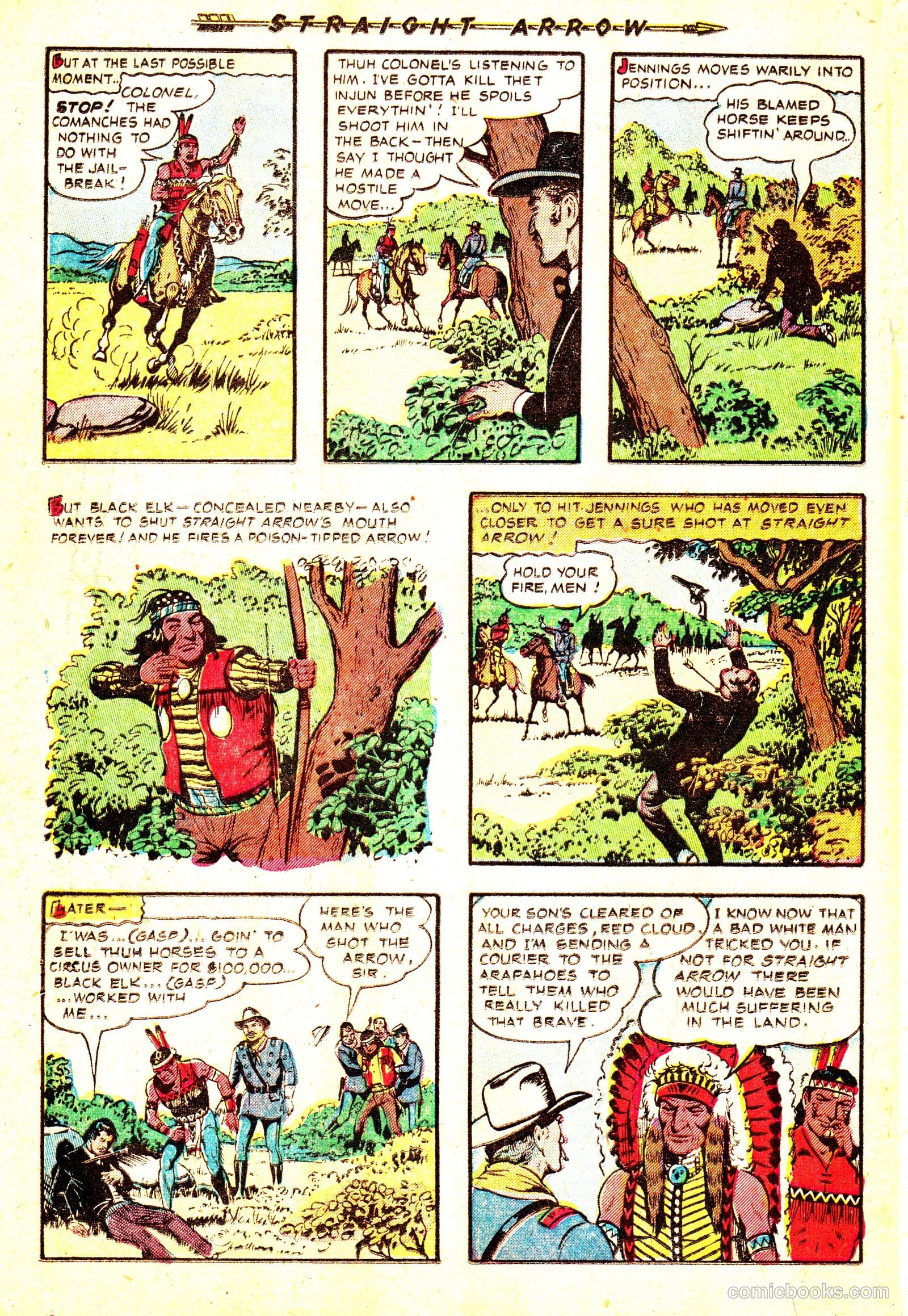 Straight Arrow #33 (1953) — page 18 of 36