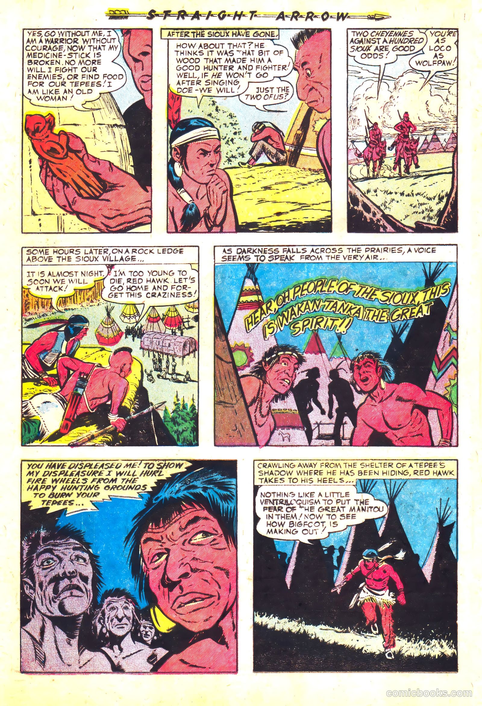 Straight Arrow #33 (1953) — page 22 of 36