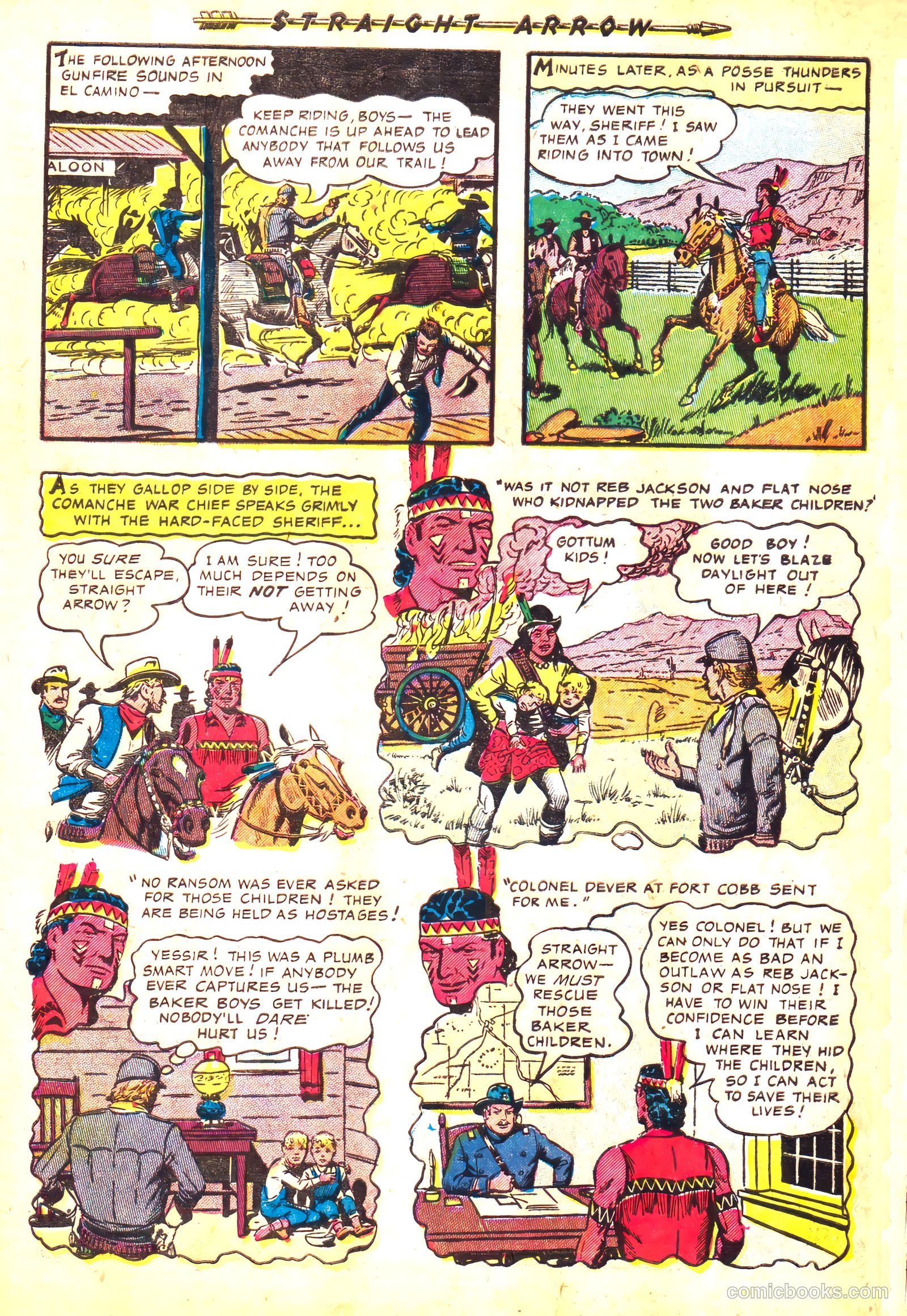 Straight Arrow #33 (1953) — page 30 of 36