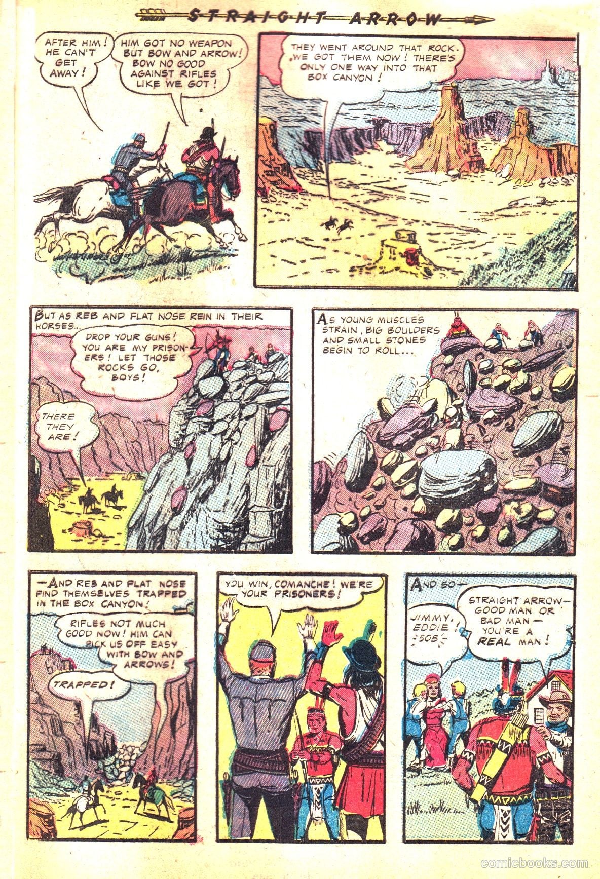 Straight Arrow #33 (1953) — page 33 of 36