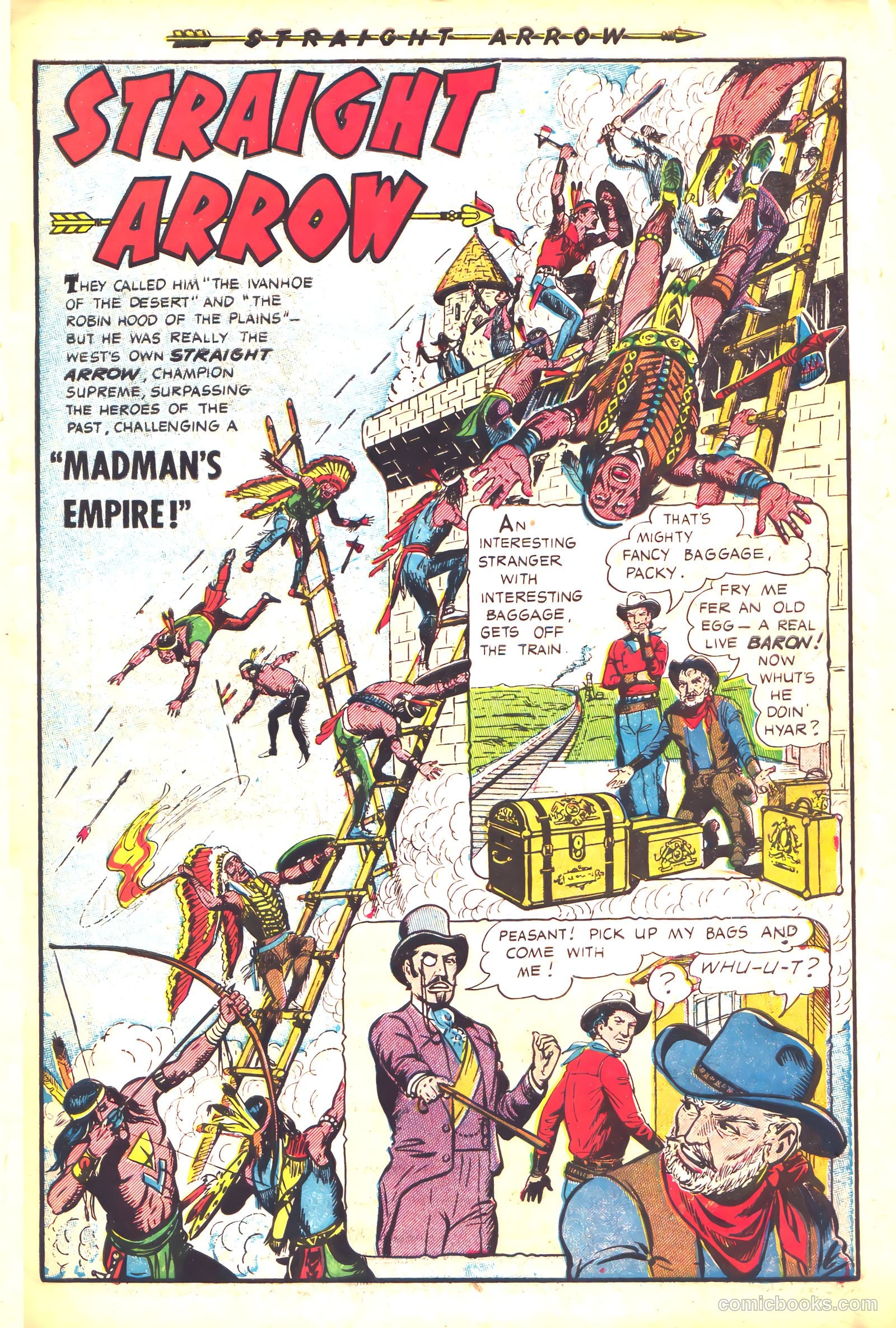 Straight Arrow #34 (1954) — page 3 of 36