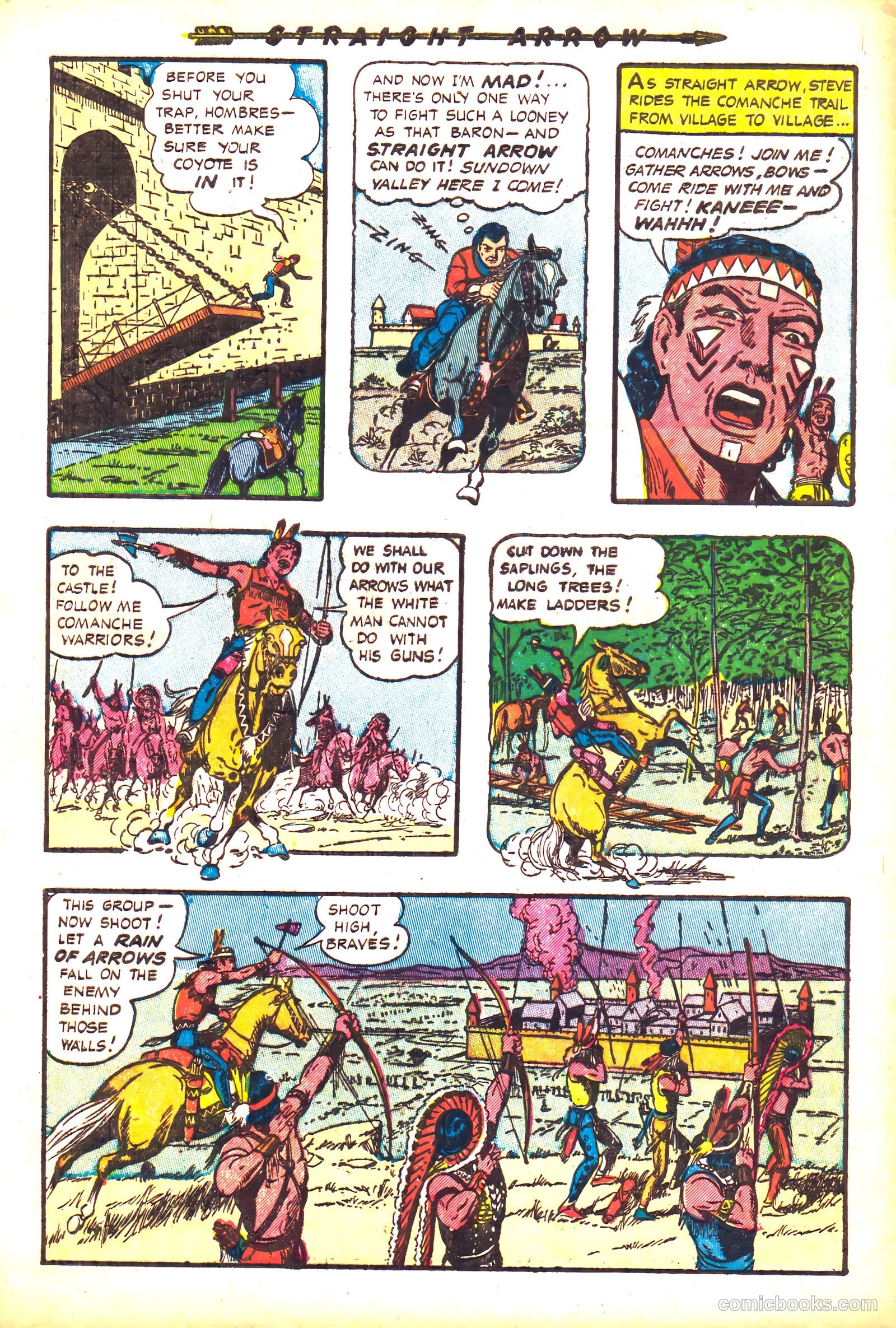 Straight Arrow #34 (1954) — page 8 of 36