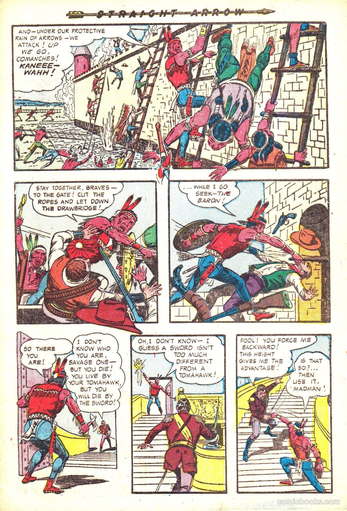 Straight Arrow #34 (1954) — page 9 of 36