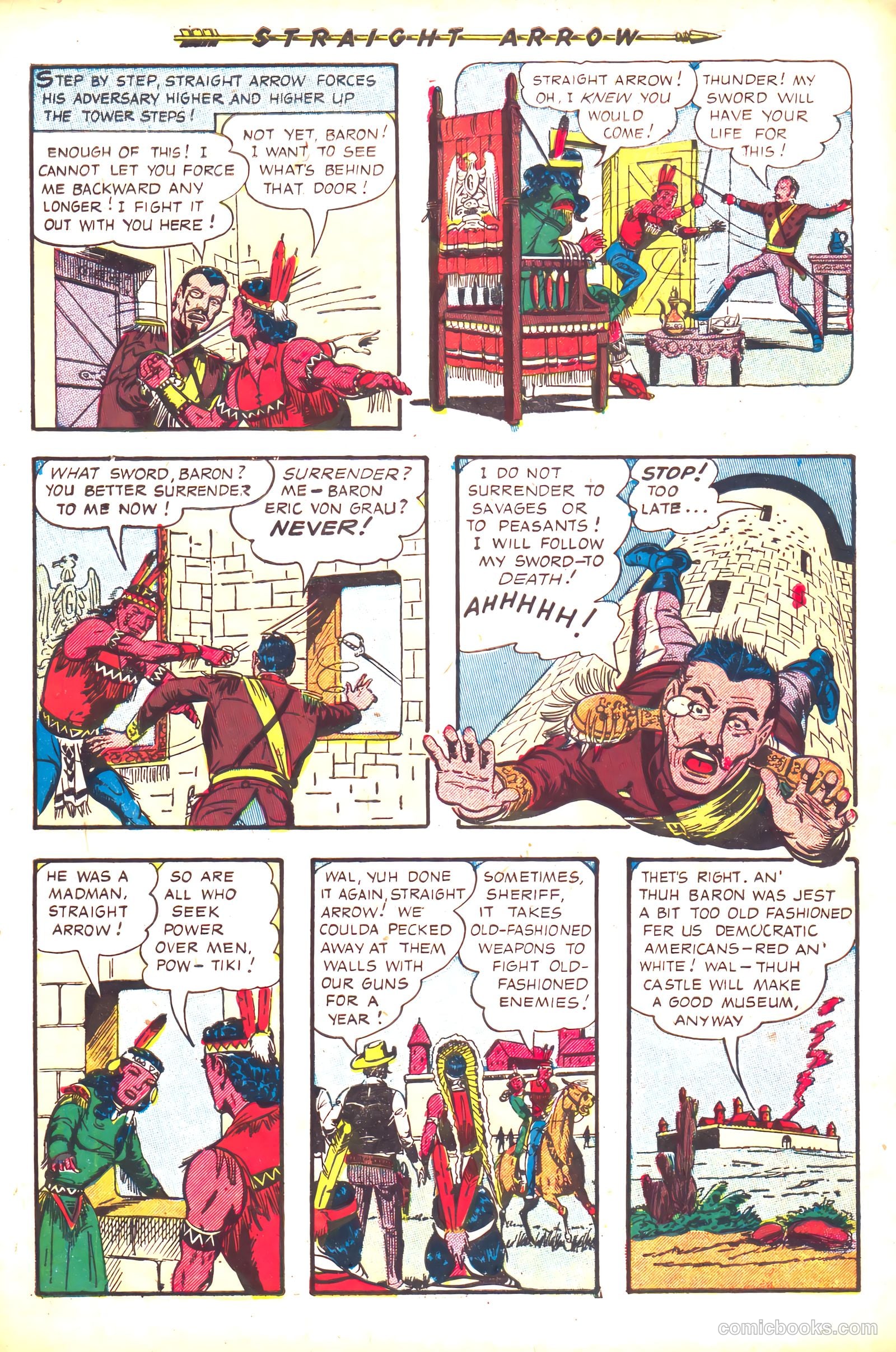 Straight Arrow #34 (1954) — page 10 of 36