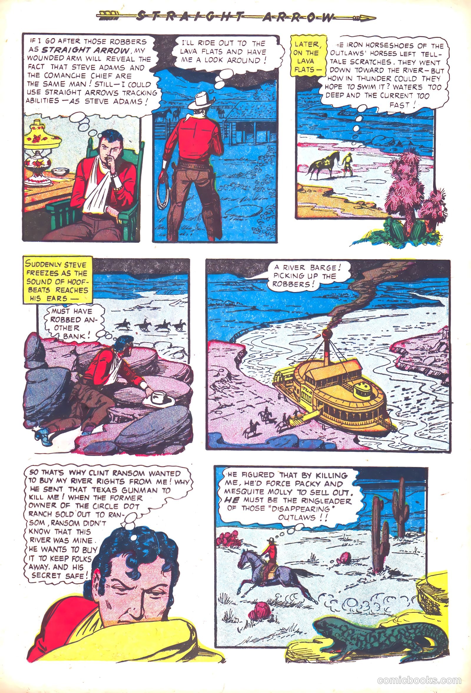 Straight Arrow #34 (1954) — page 15 of 36