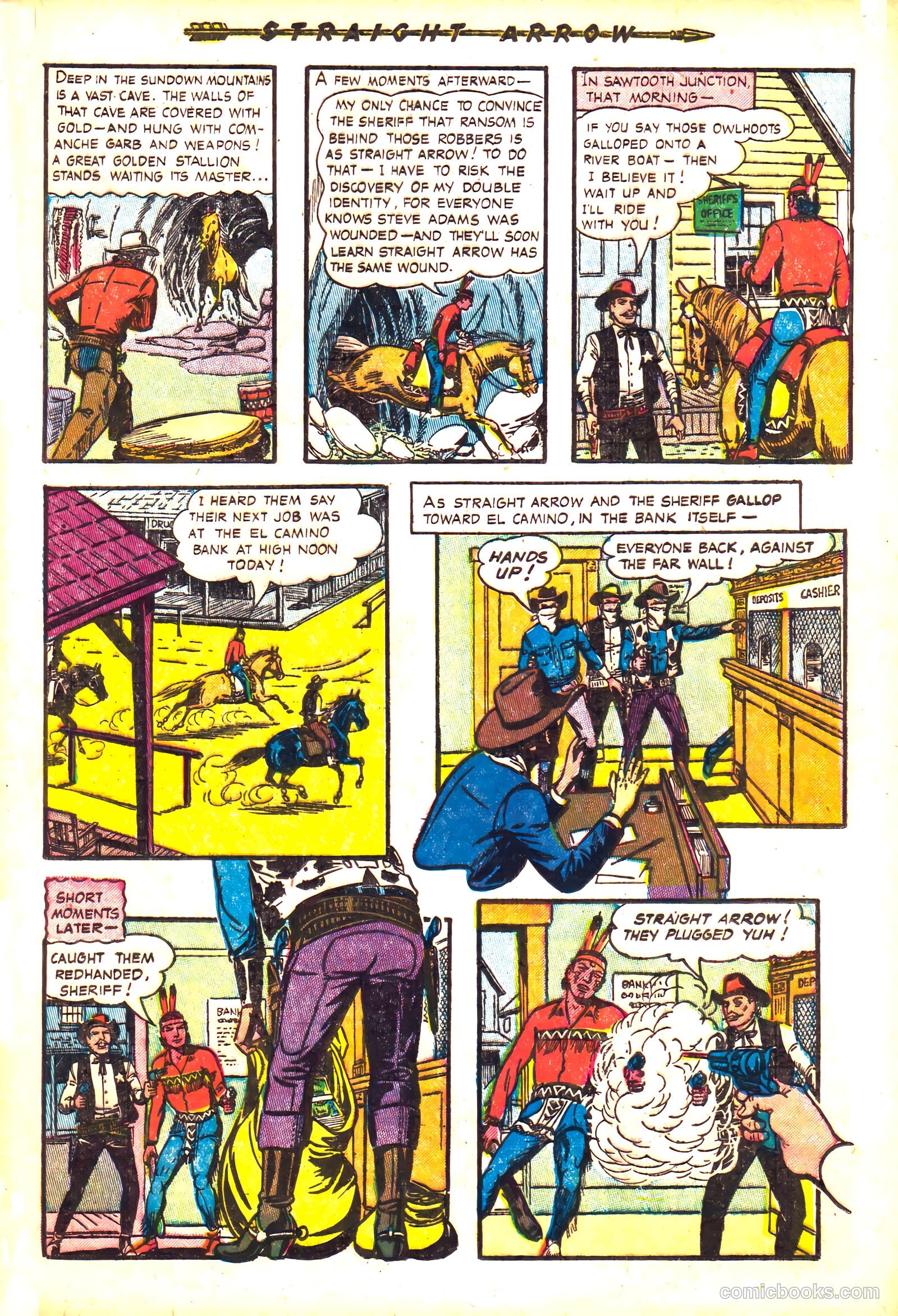 Straight Arrow #34 (1954) — page 17 of 36