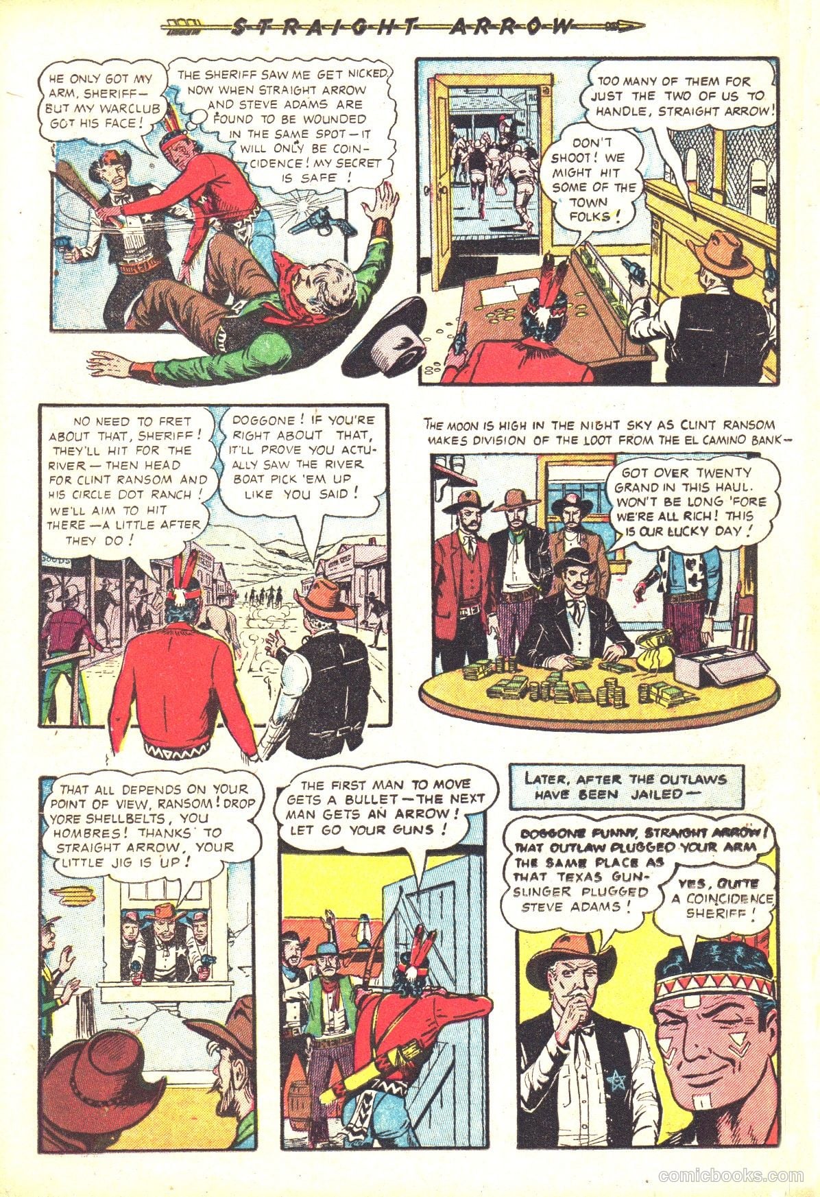 Straight Arrow #34 (1954) — page 18 of 36
