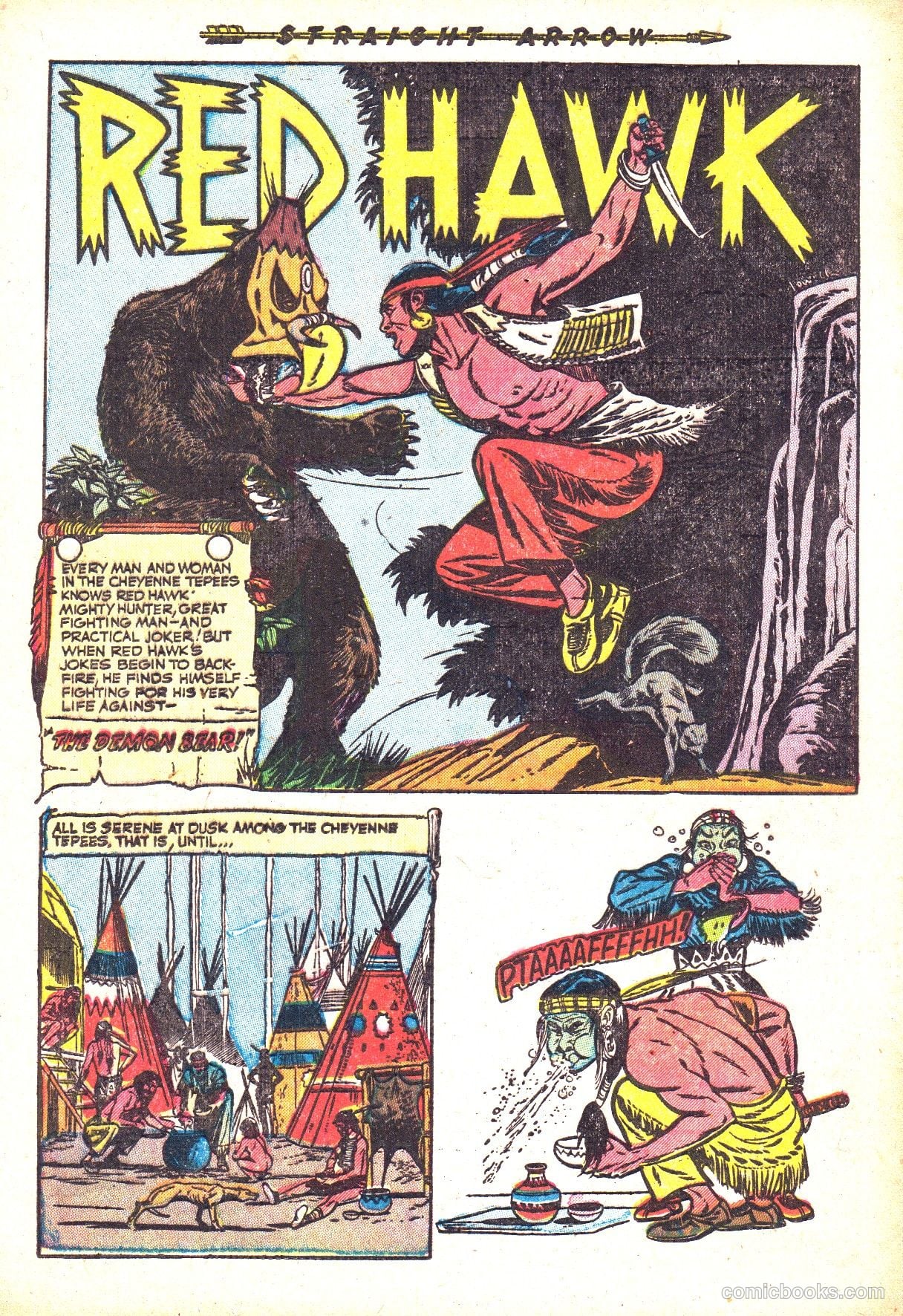 Straight Arrow #34 (1954) — page 20 of 36