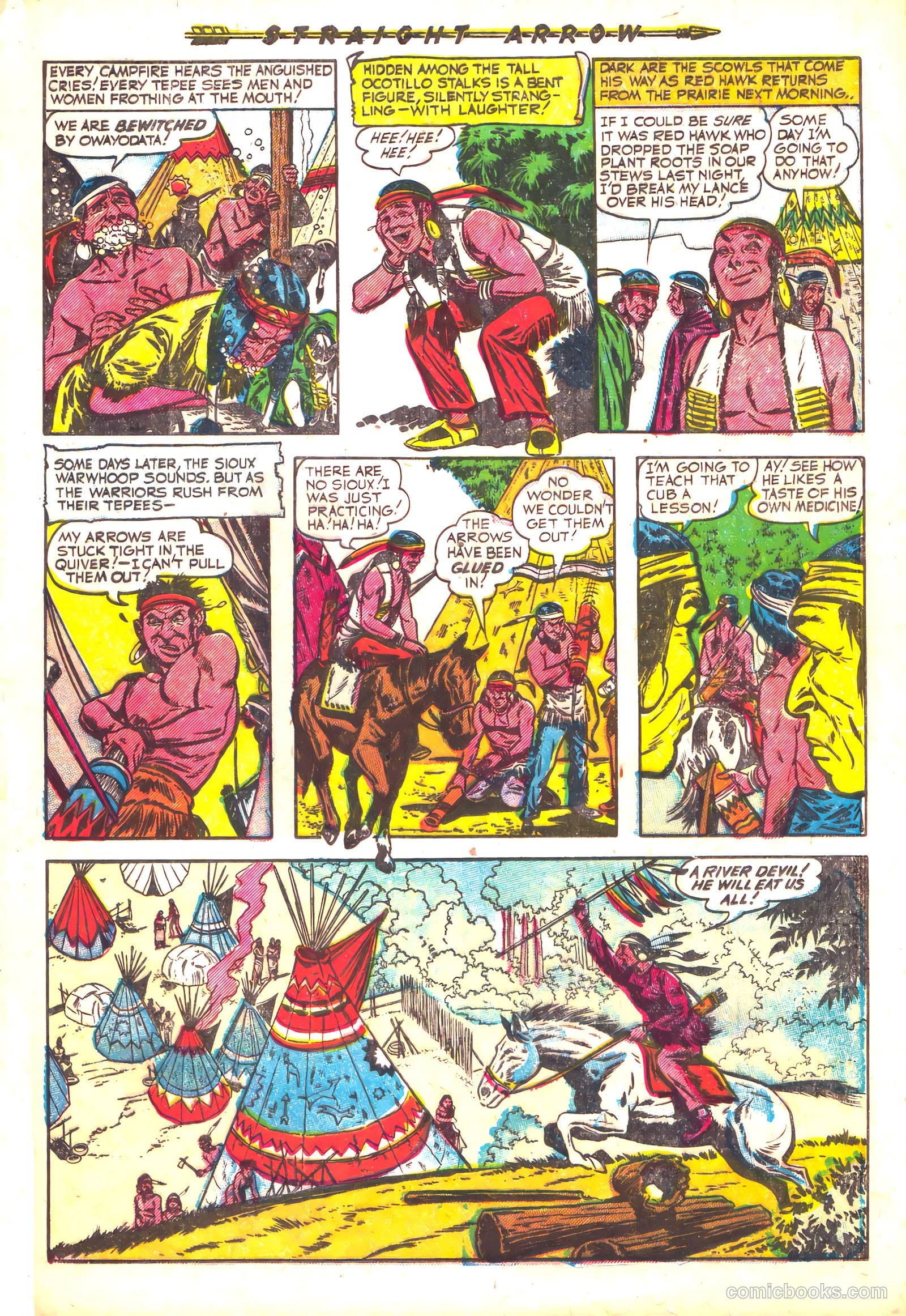 Straight Arrow #34 (1954) — page 21 of 36