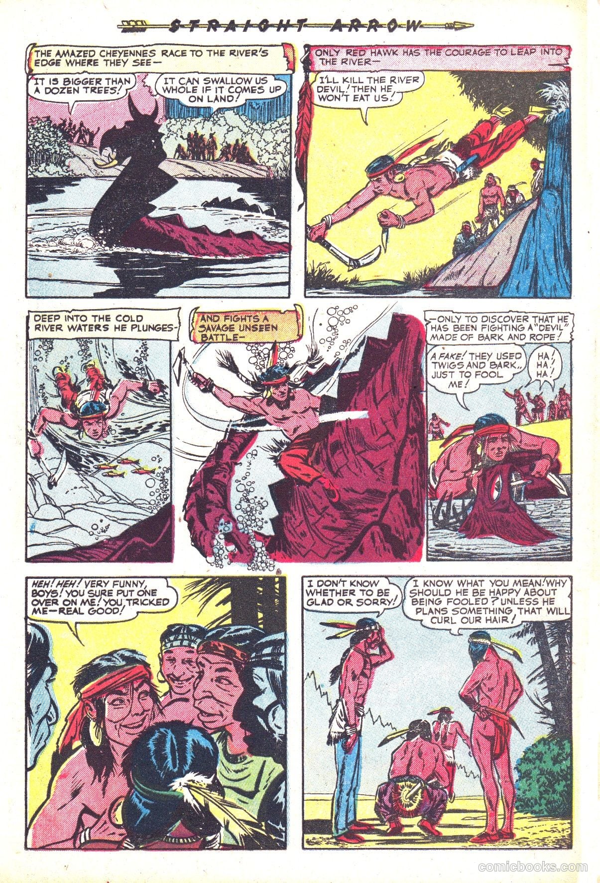 Straight Arrow #34 (1954) — page 22 of 36