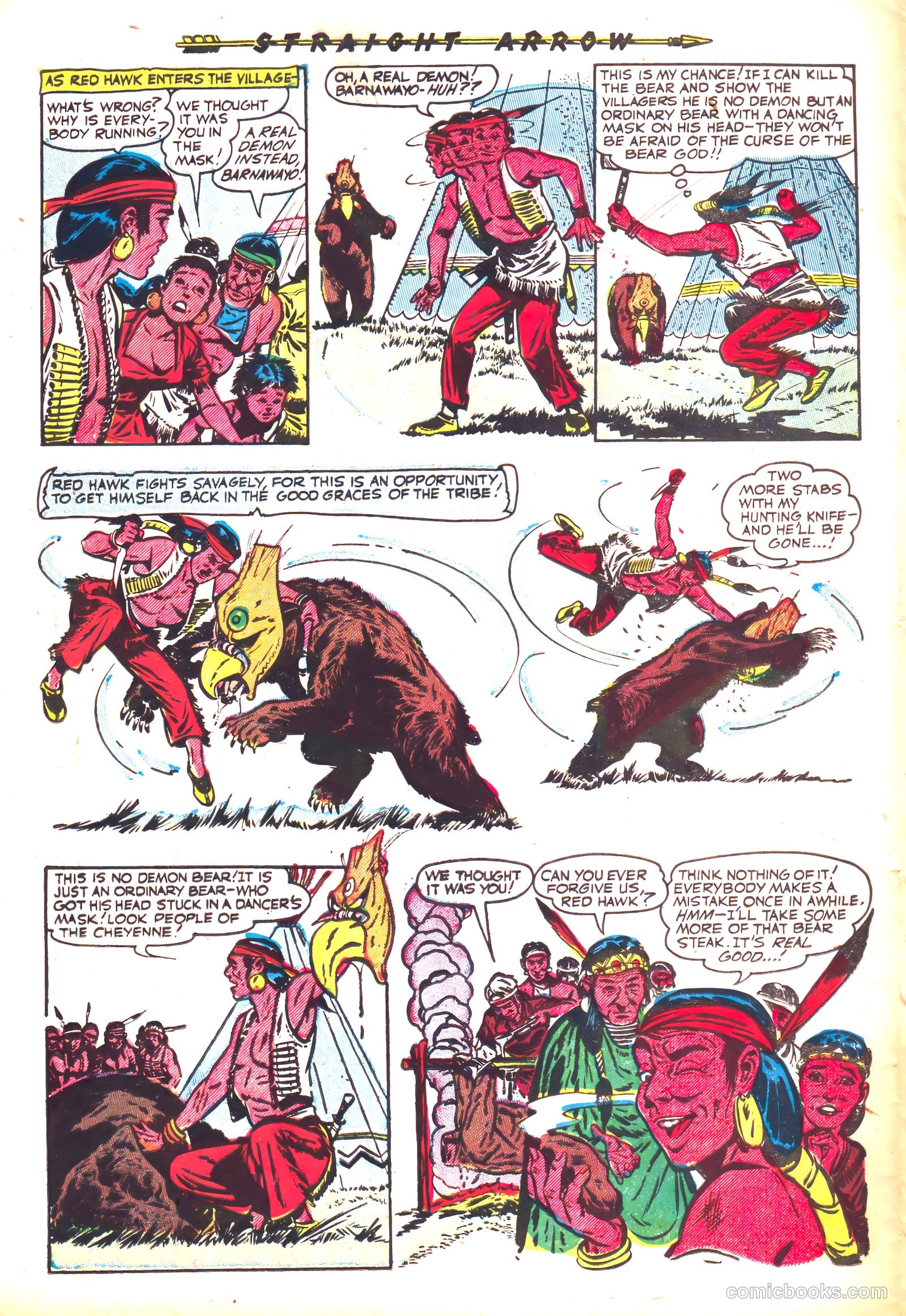 Straight Arrow #34 (1954) — page 26 of 36